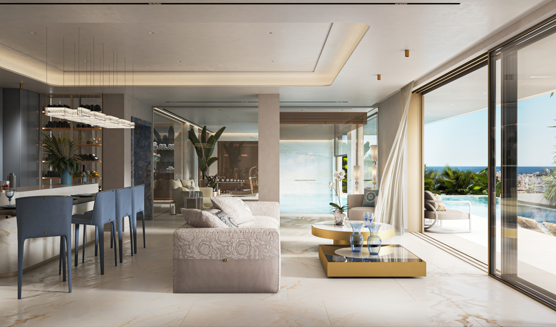 5 спални, 6 бани - Вила за продажба в Nueva Andalucia, Marbella