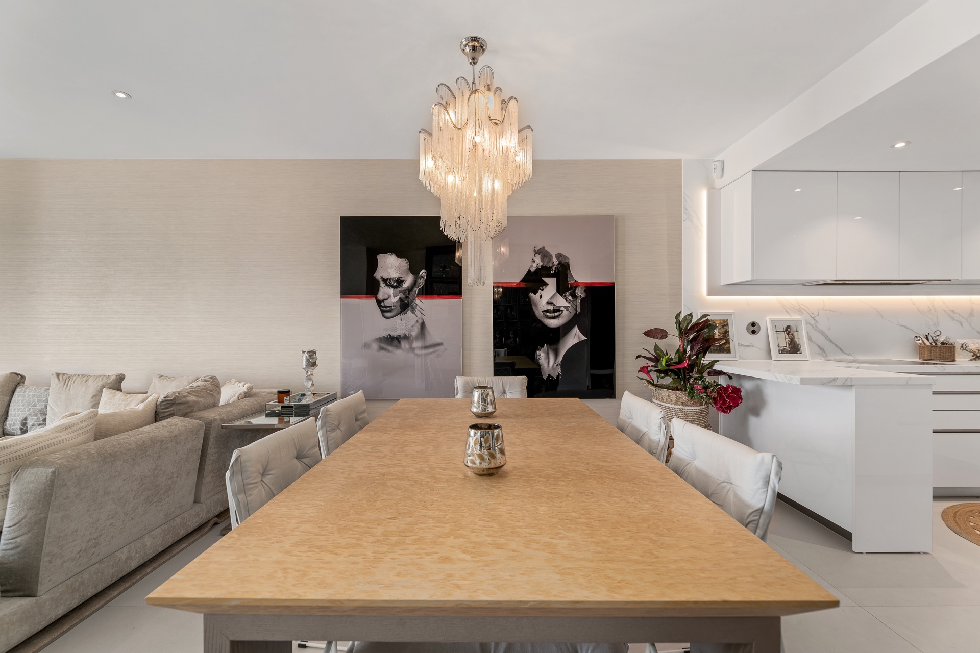 Piso de 3 Dormitorios en venta en Milla de Oro, Marbella