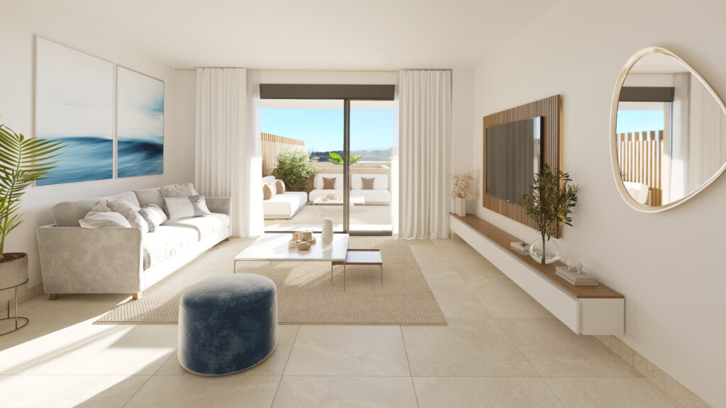Piso de 3 Dormitorios y 2 Baños en venta en Cancelada, Estepona