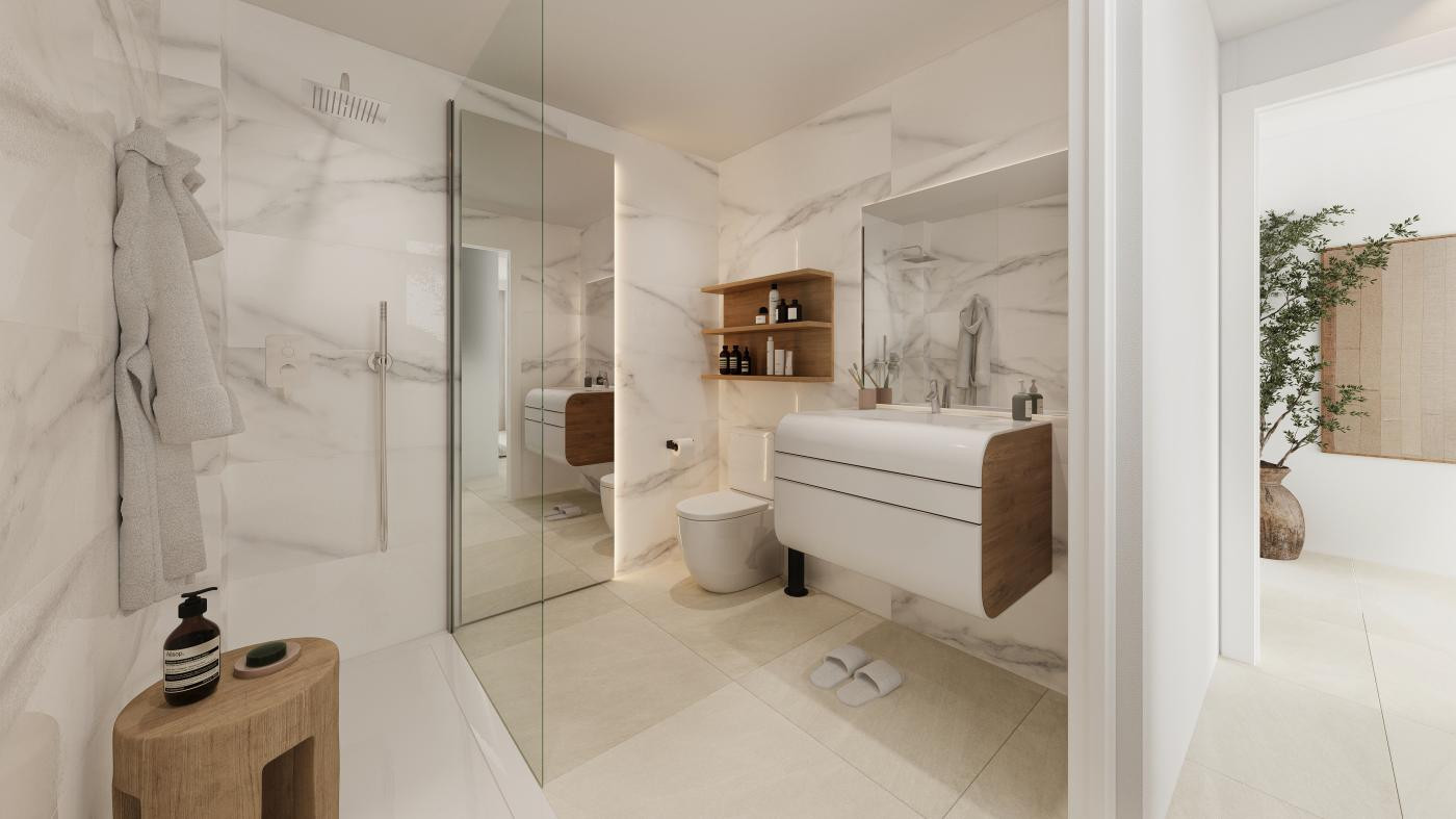 Piso de 2 Dormitorios en venta en Mijas