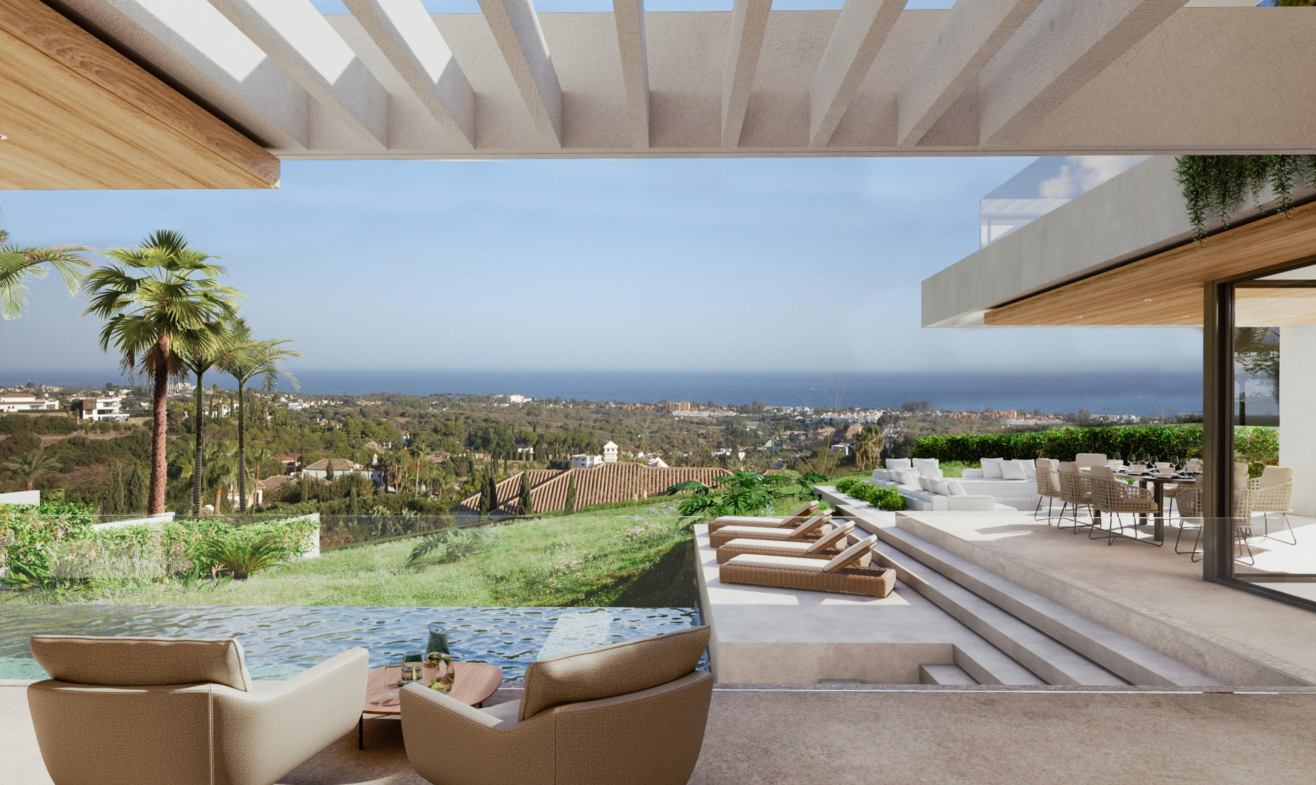 Casa de 5 Dormitorios y 5 Baños en venta en Los Flamingos, Benahavís