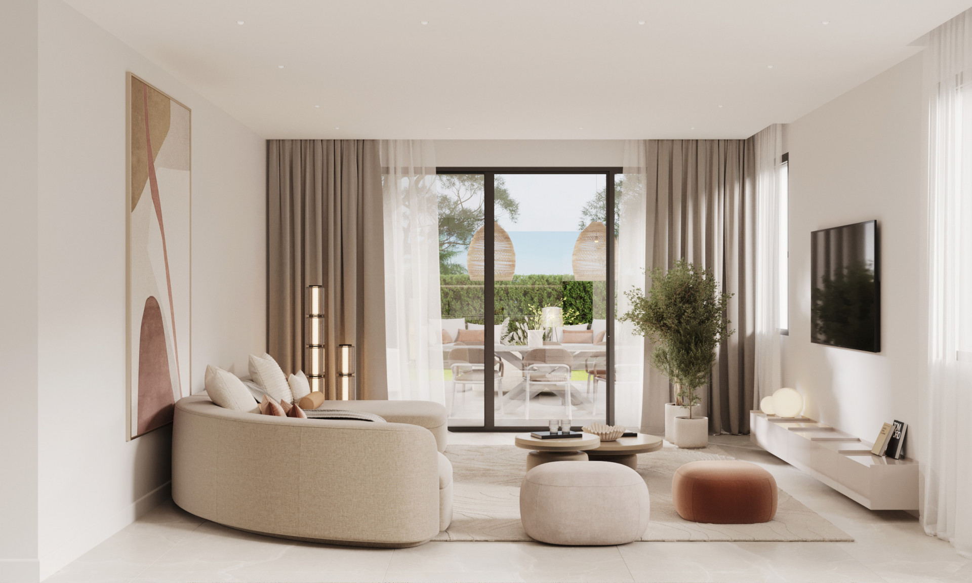 Piso de 3 Dormitorios en venta en Estepona