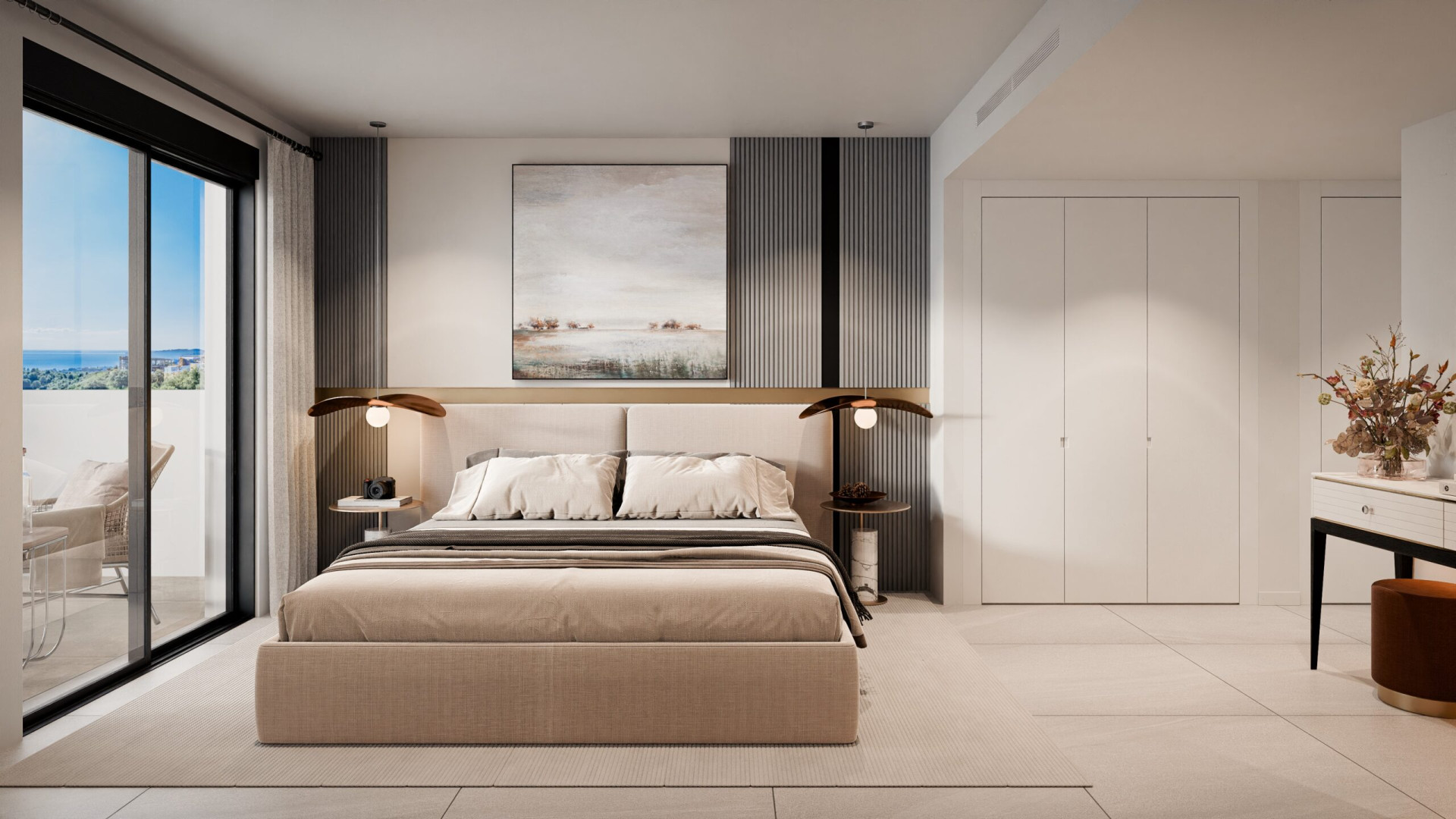 Piso de 2 Dormitorios y 2 Baños en venta en Los Monteros, Marbella