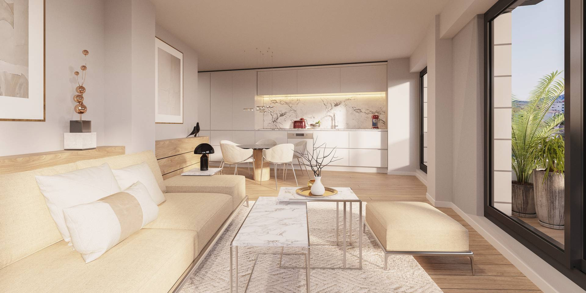 Ático de 3 Dormitorios en venta en Estepona