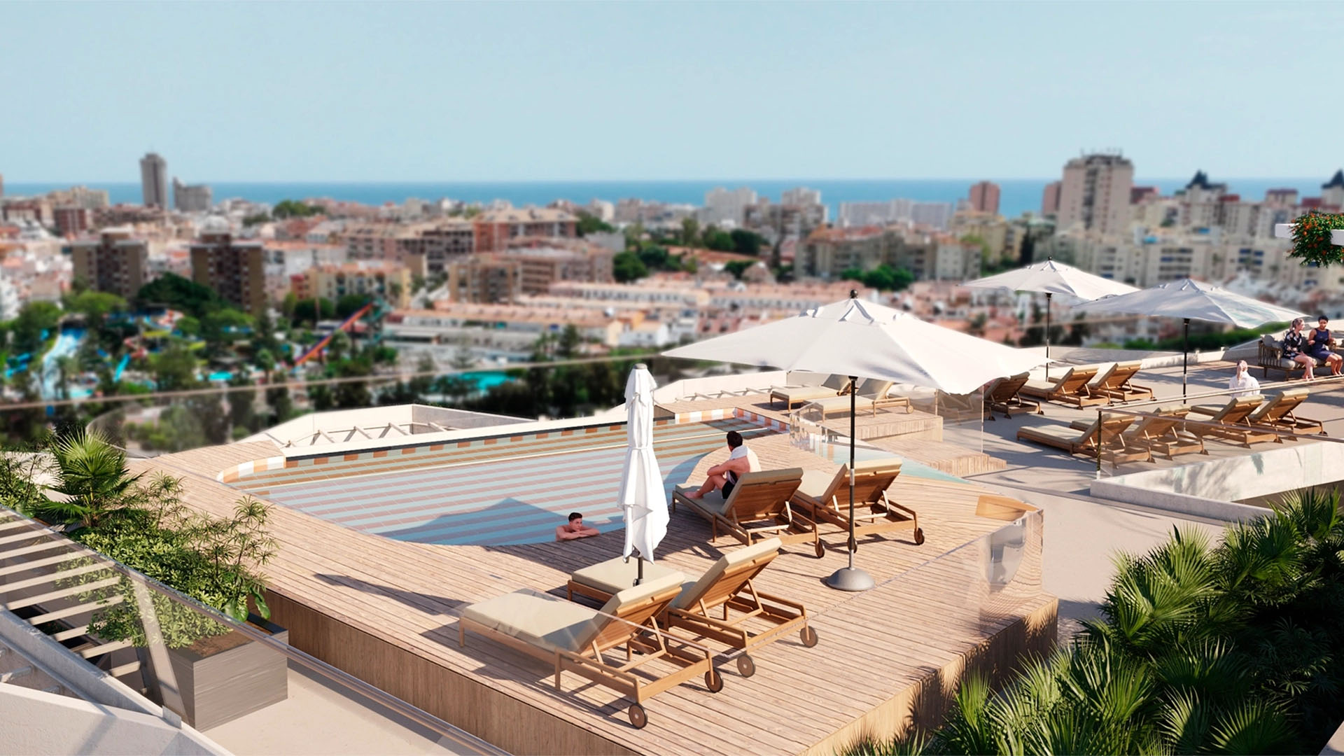 Piso de 3 Dormitorios y 2 Baños en venta en Las Lagunas de Mijas