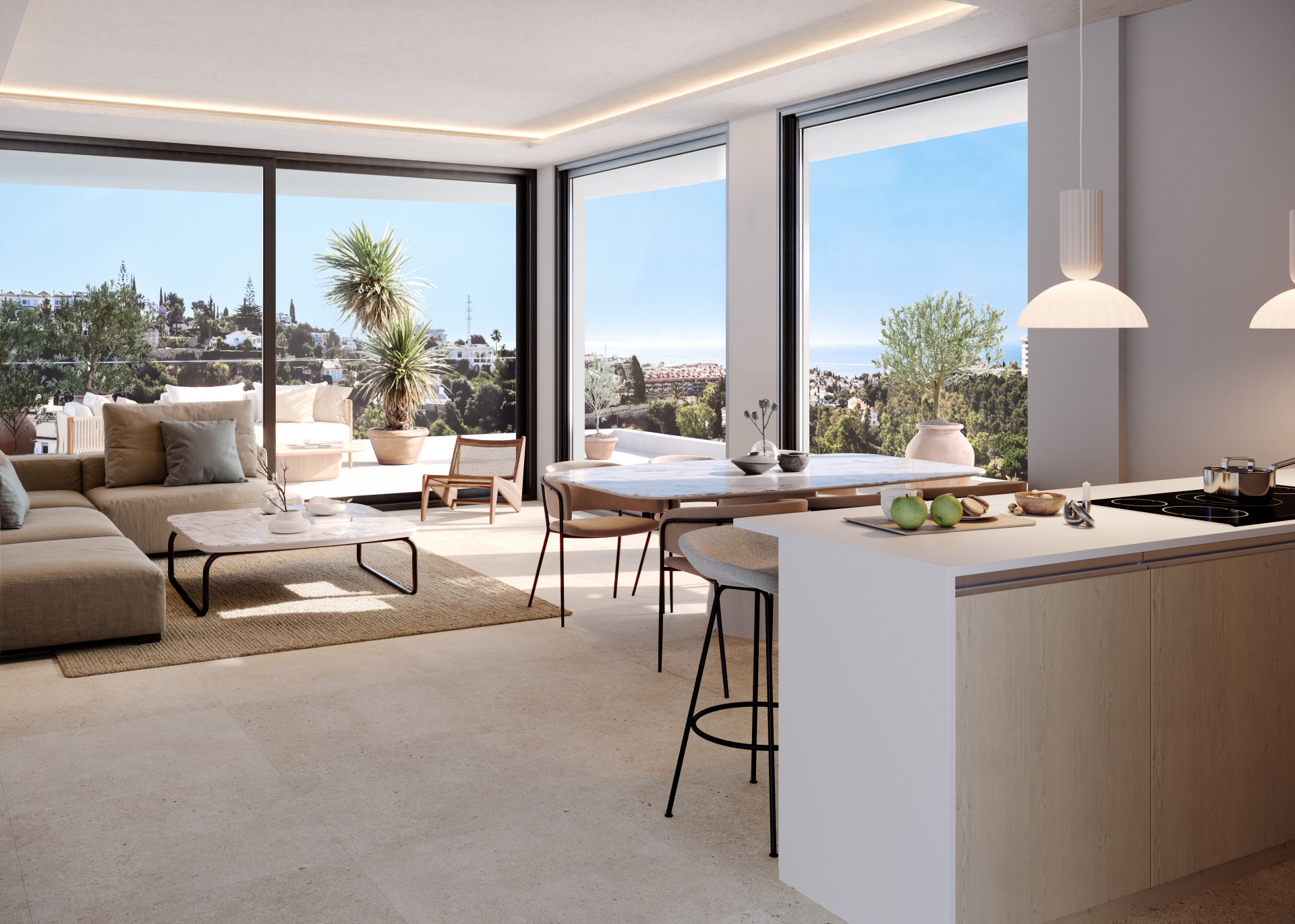 Piso de 3 Dormitorios y 2 Baños en venta en Torreblanca del Sol, Fuengirola