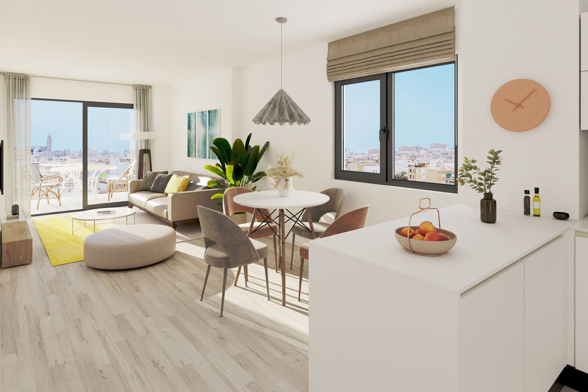 Piso de 2 Dormitorios y 2 Baños en venta en Málaga Centro