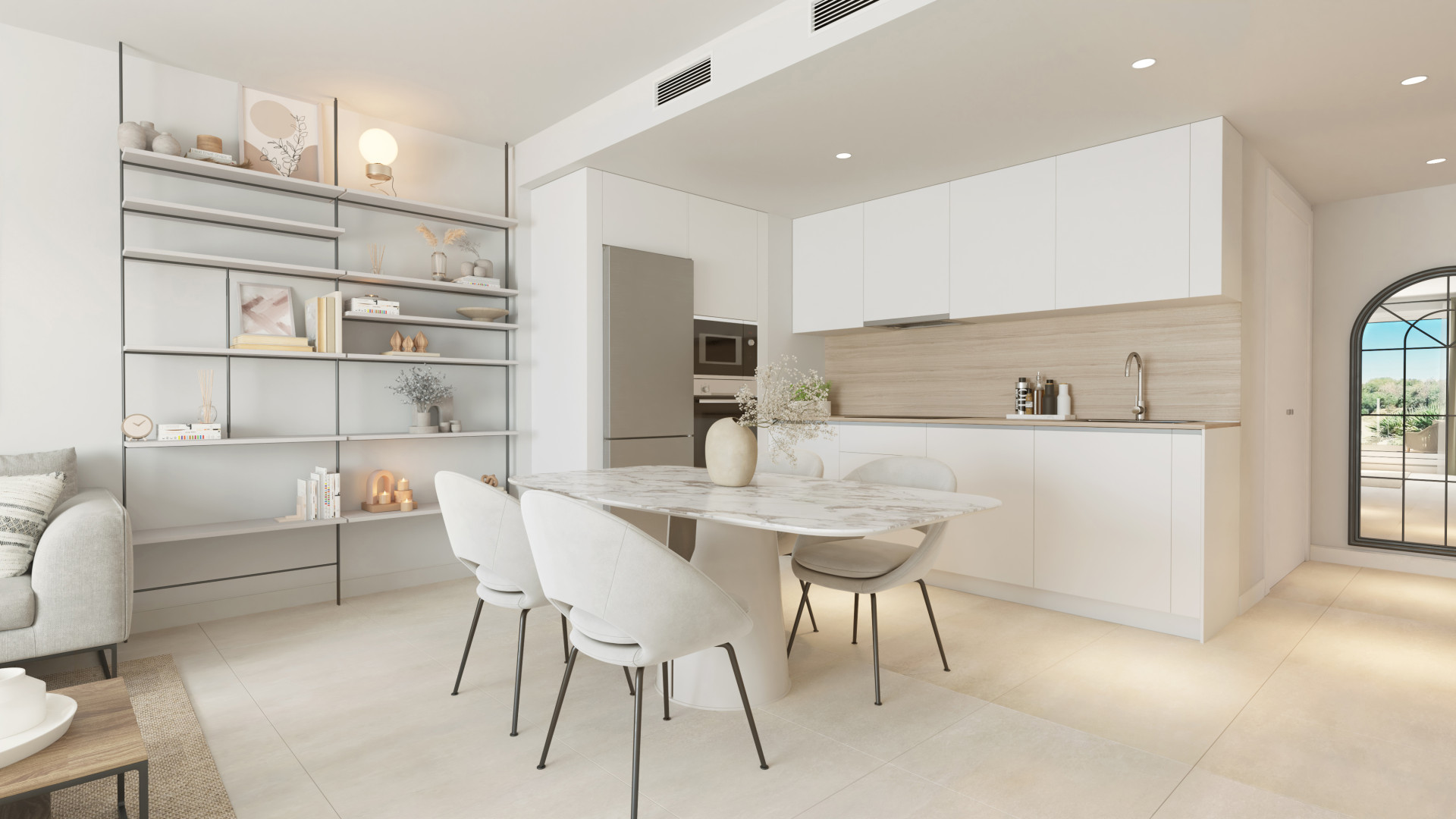 Piso de 2 Dormitorios y 2 Baños en venta en Mijas