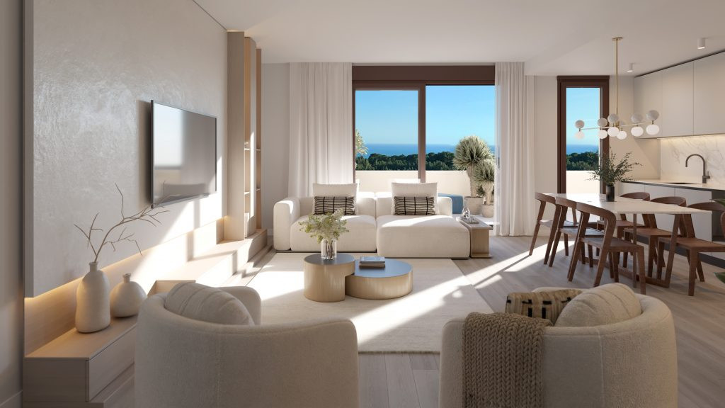 Piso de 2 Dormitorios en venta en Mijas