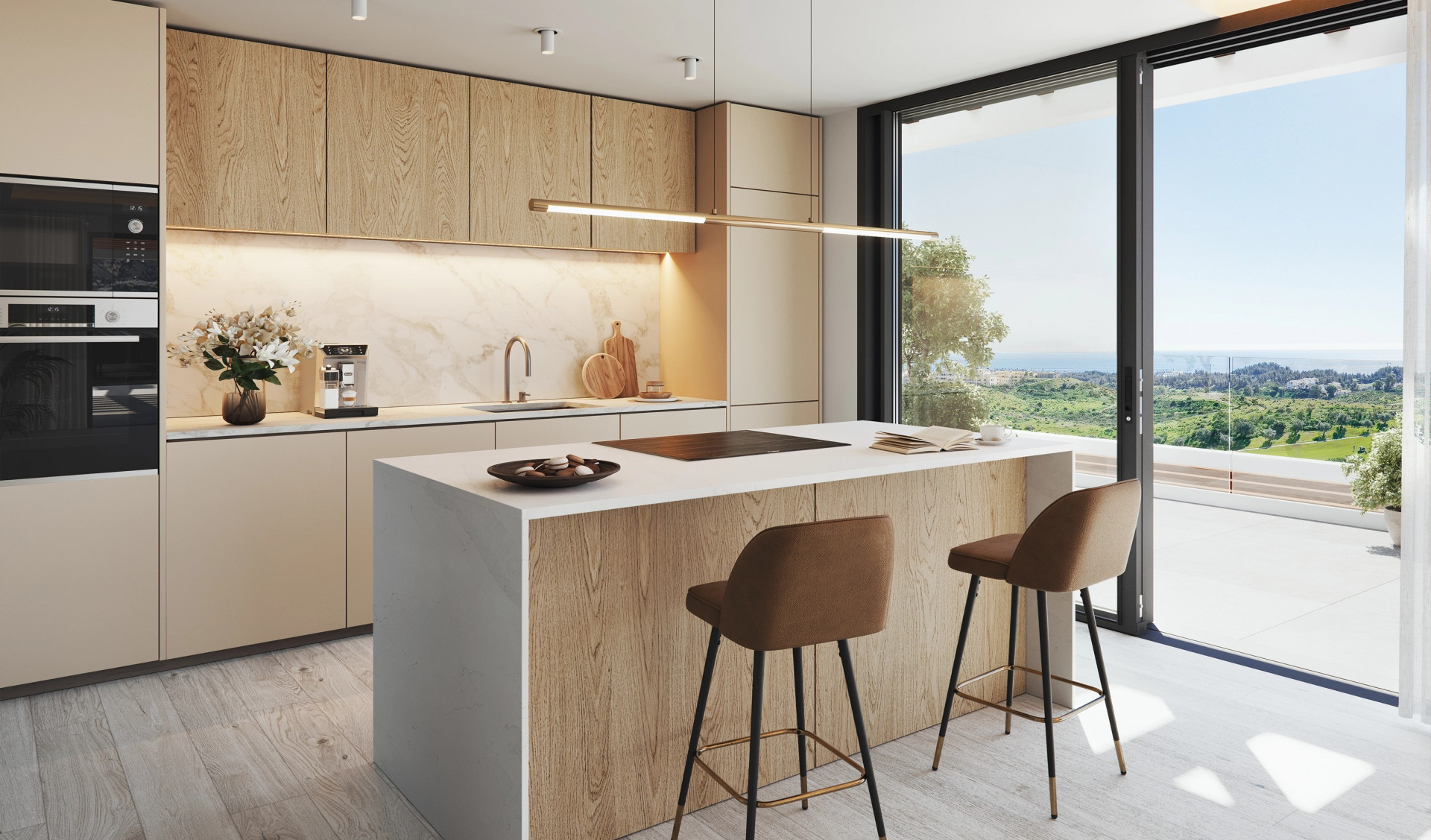 Piso de 3 Dormitorios y 2 Baños en venta en Mijas