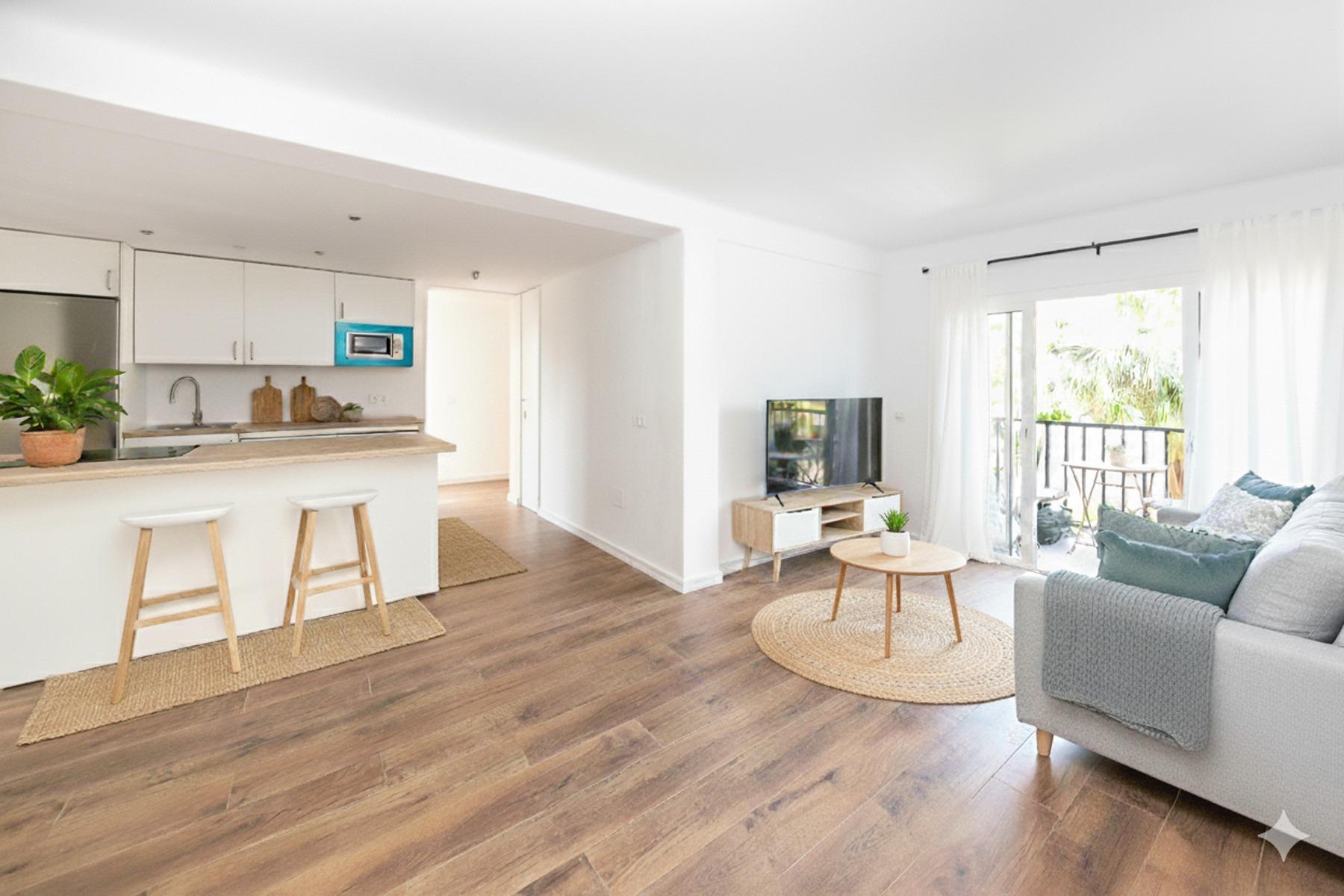 Piso de 3 Dormitorios y 1 Baño en venta en Las Lagunas de Mijas
