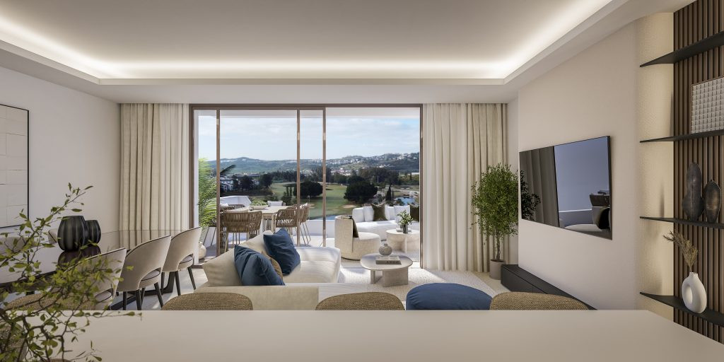 Piso de 2 Dormitorios y 2 Baños en venta en Mijas