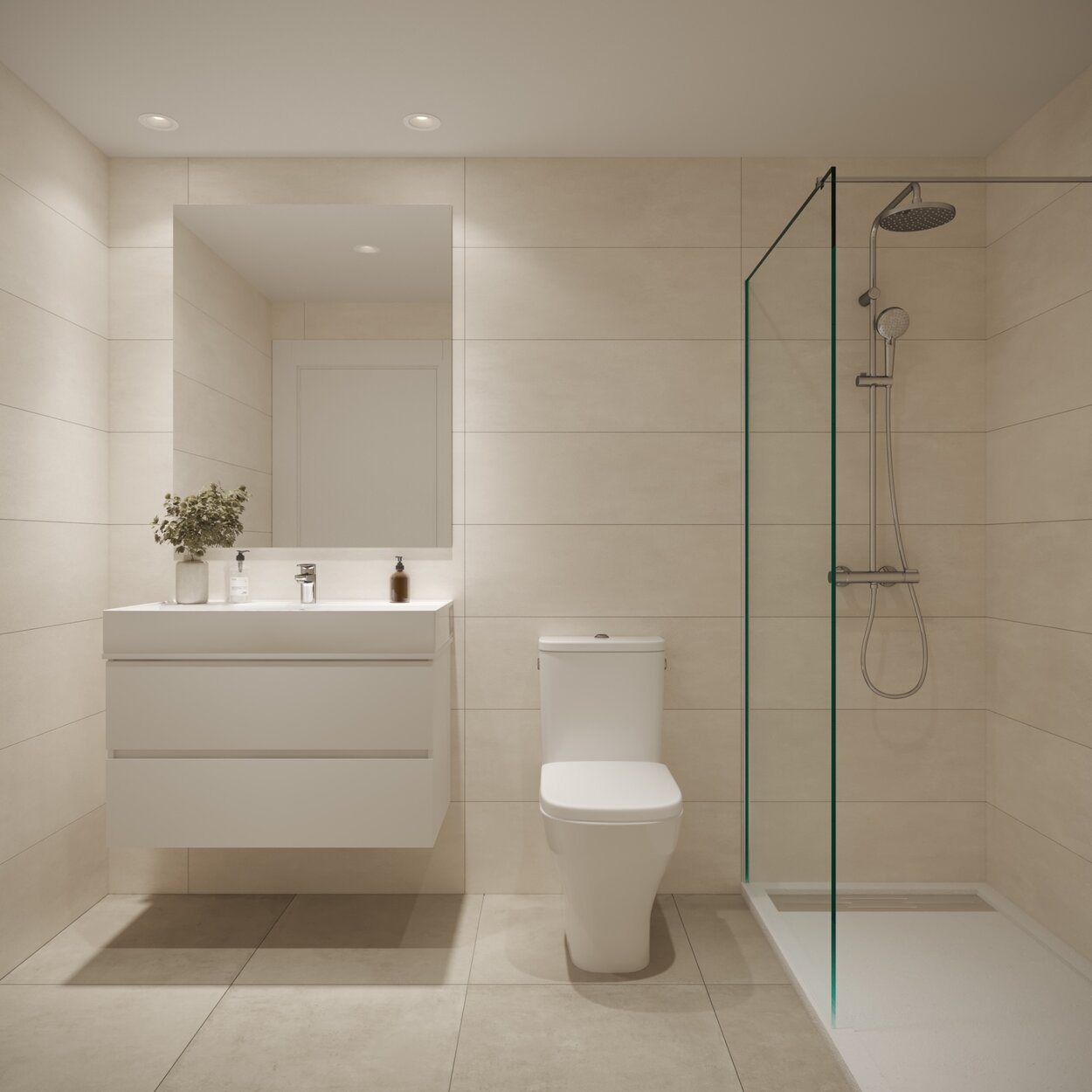 3 спални, 1 баня - Апартамент за продажба в New Golden Mile, Estepona