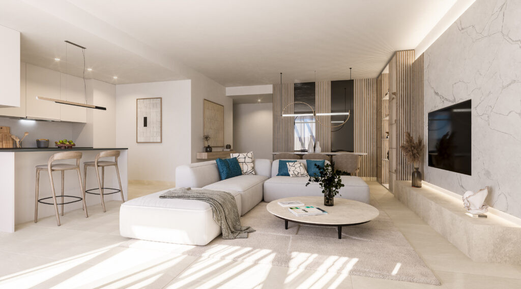 Piso de 3 Dormitorios en venta en Estepona Centro