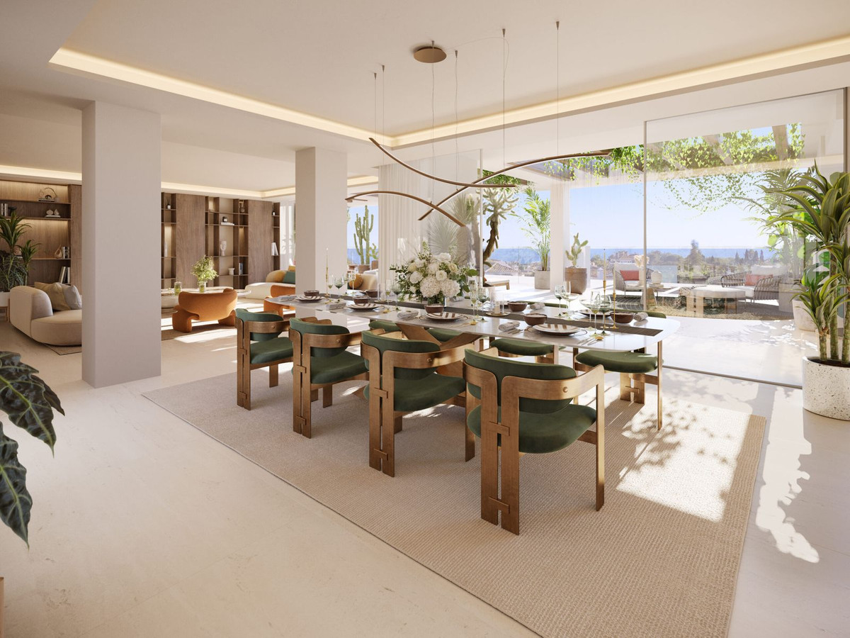 Piso de 4 Dormitorios en venta en Milla de Oro, Marbella