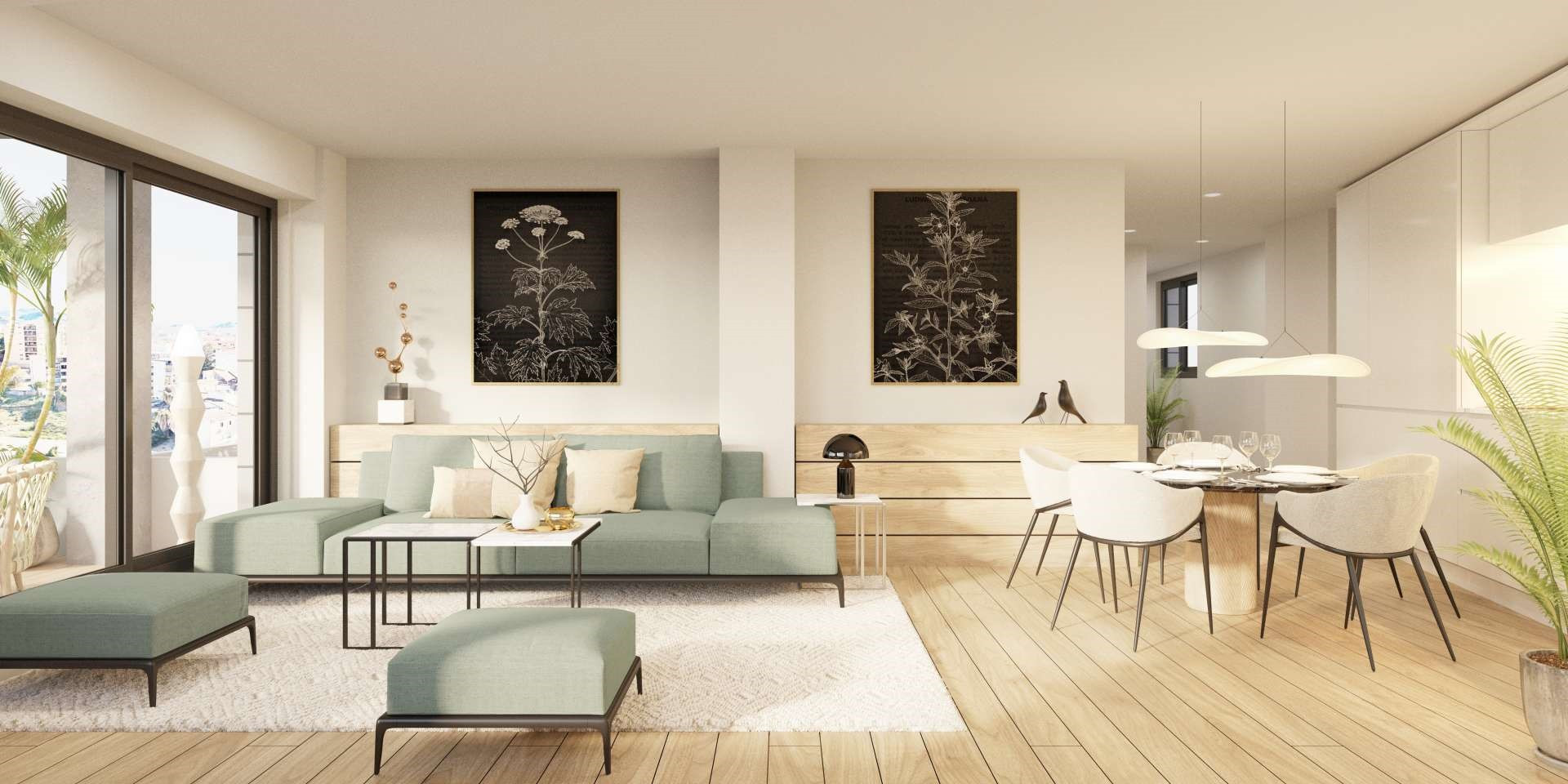 Piso de 2 Dormitorios y 2 Baños en venta en La Alqueria, Estepona