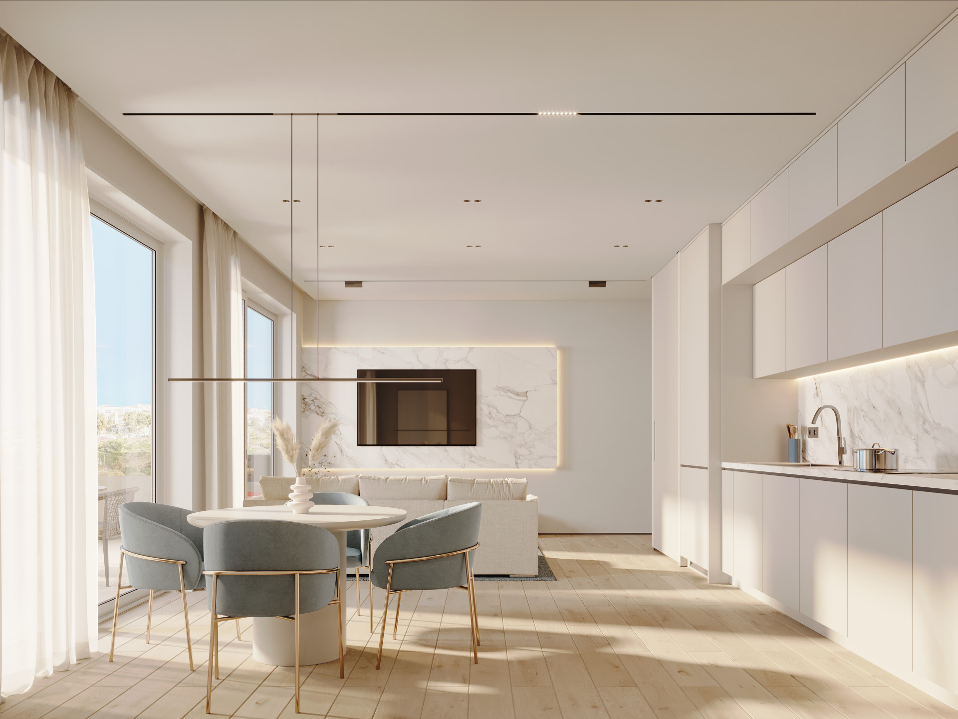 Piso de 3 Dormitorios en venta en Rincón de la Victoria