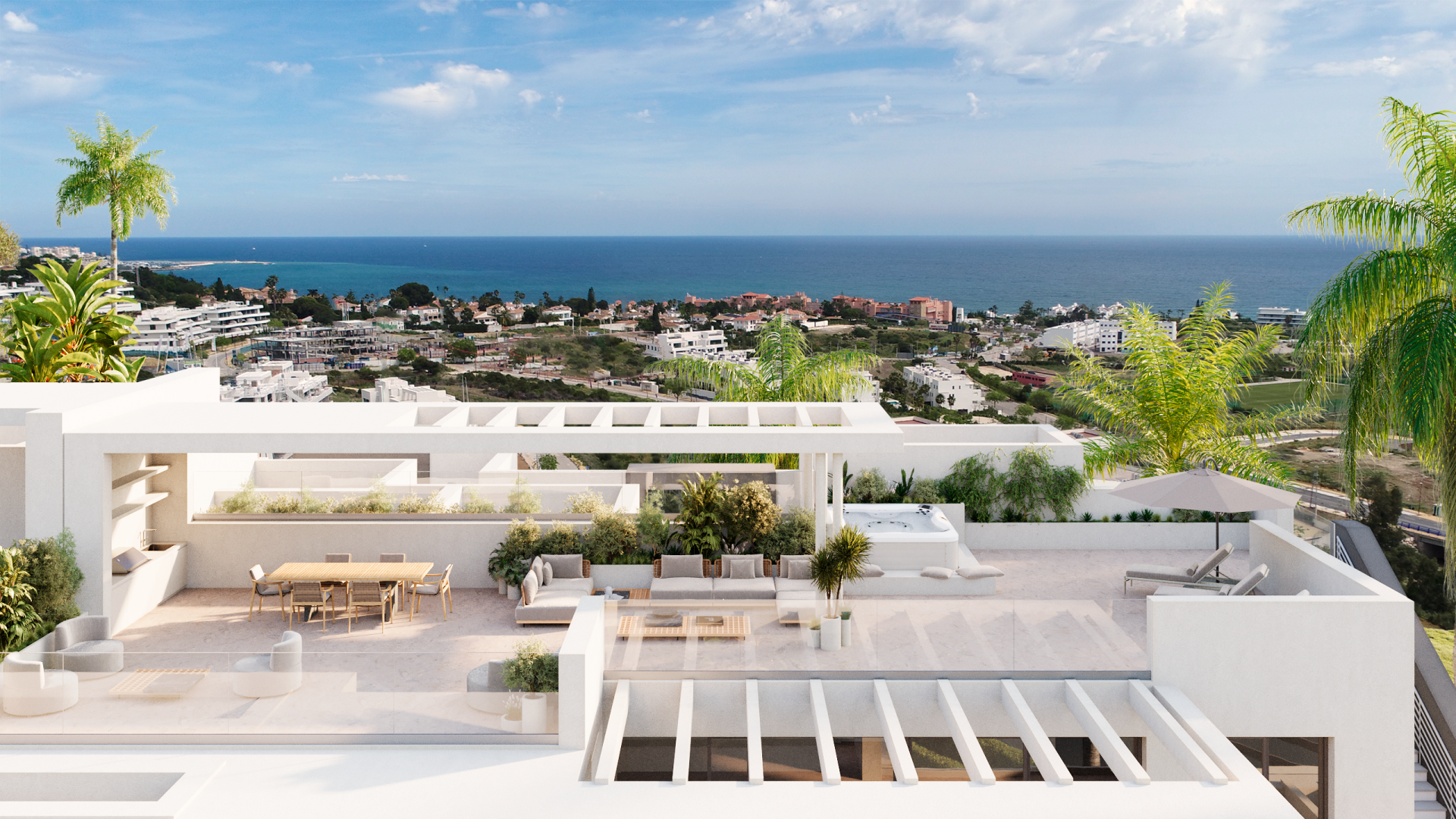 Ático de 3 Dormitorios y 2 Baños en venta en Estepona
