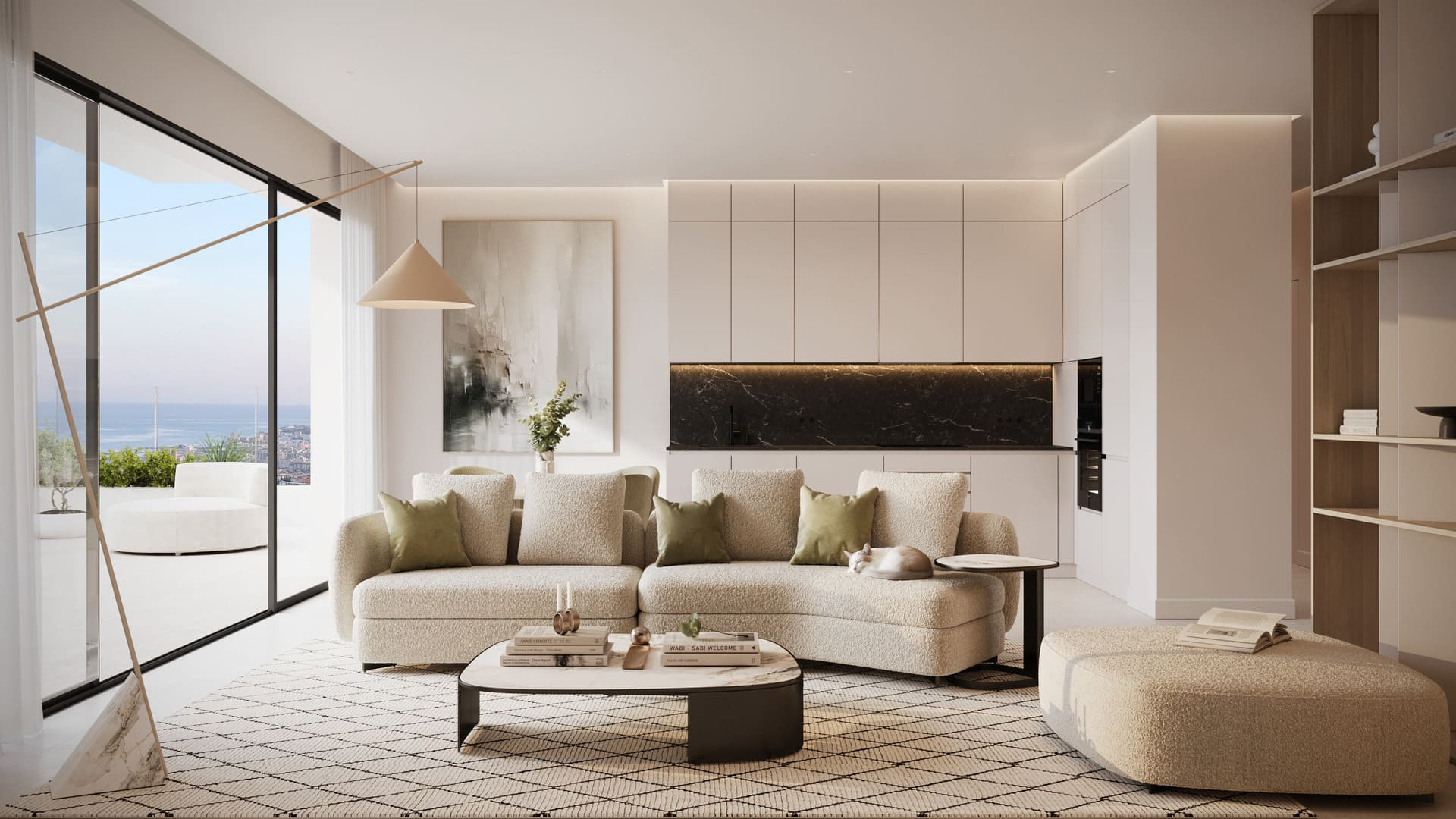 Piso de 2 Dormitorios y 2 Baños en venta en Mijas