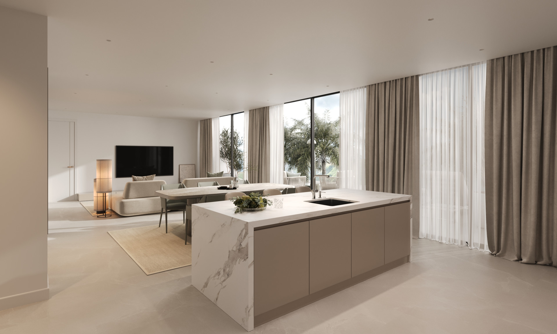 Ático de 3 Dormitorios y 2 Baños en venta en Estepona