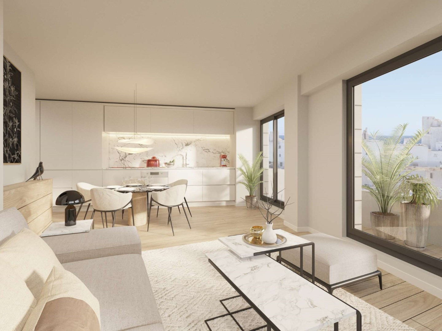 Piso de 2 Dormitorios y 2 Baños en venta en La Alqueria, Estepona