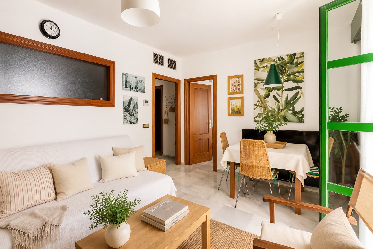 Piso de 1 Dormitorio en venta en Distrito Centro, Málaga