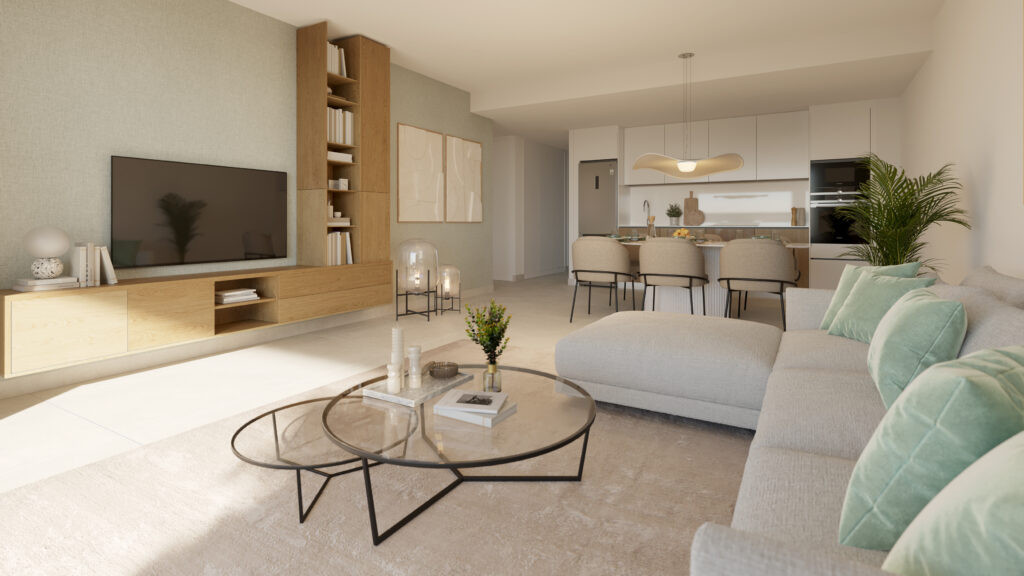 Piso de 3 Dormitorios en venta en Cancelada, Estepona