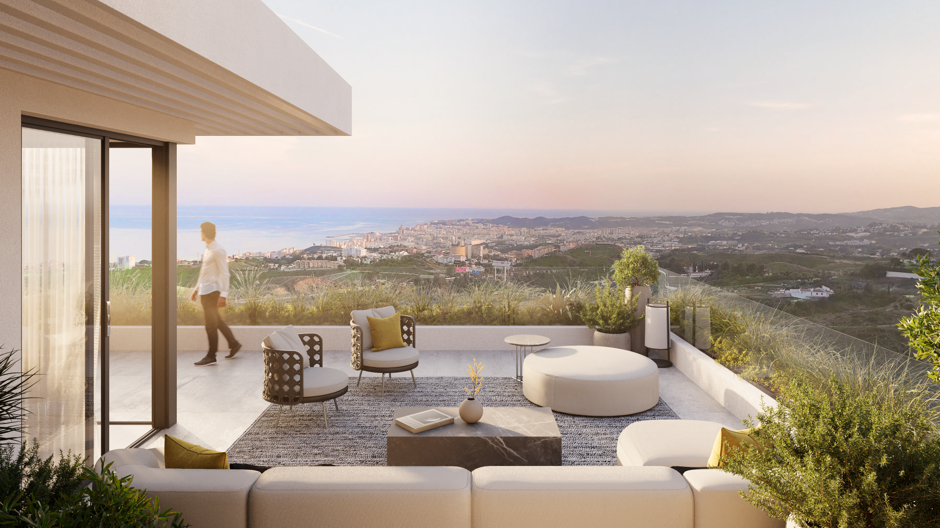 Ático de 3 Dormitorios en venta en Mijas