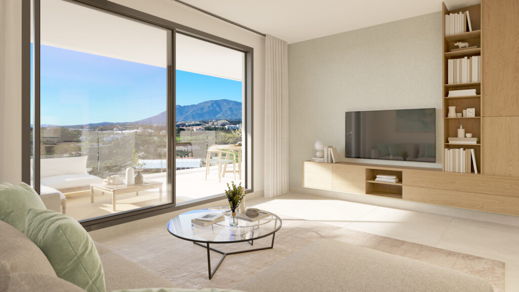 Piso de 3 Dormitorios en venta en Cancelada, Estepona