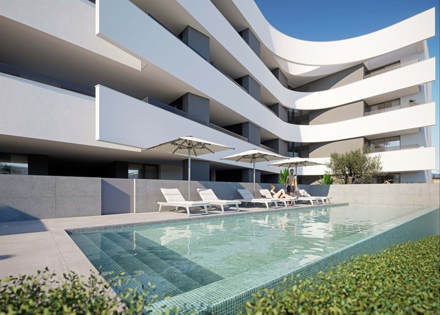 Piso de 2 Dormitorios y 2 Baños en venta en Porto de Mós, Lagos