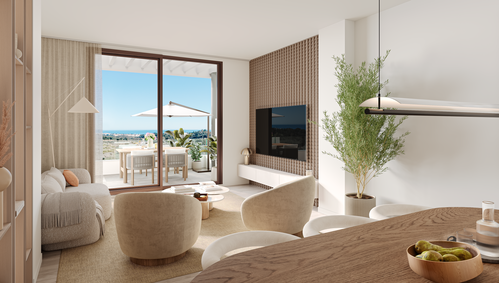 3 Bed, 2 Bath - Apartment for Sale in Mijas