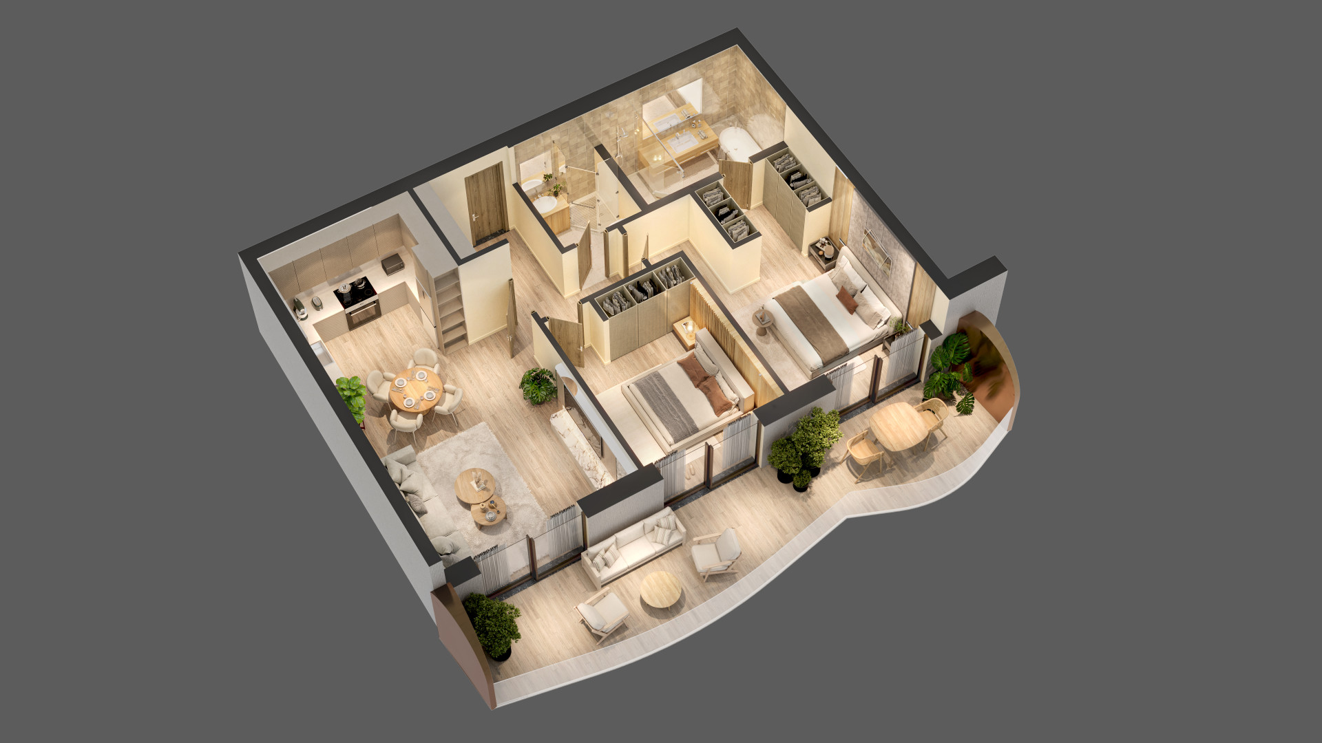 Piso de 2 Dormitorios y 2 Baños en venta en Cádiz