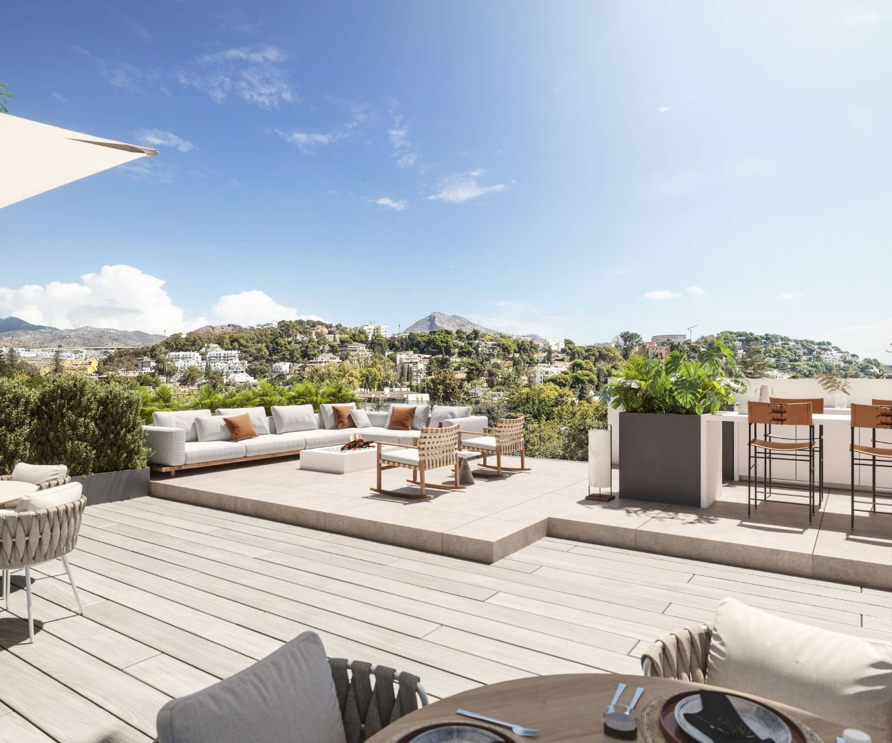 Ático de 2 Dormitorios en venta en Mijas Golf