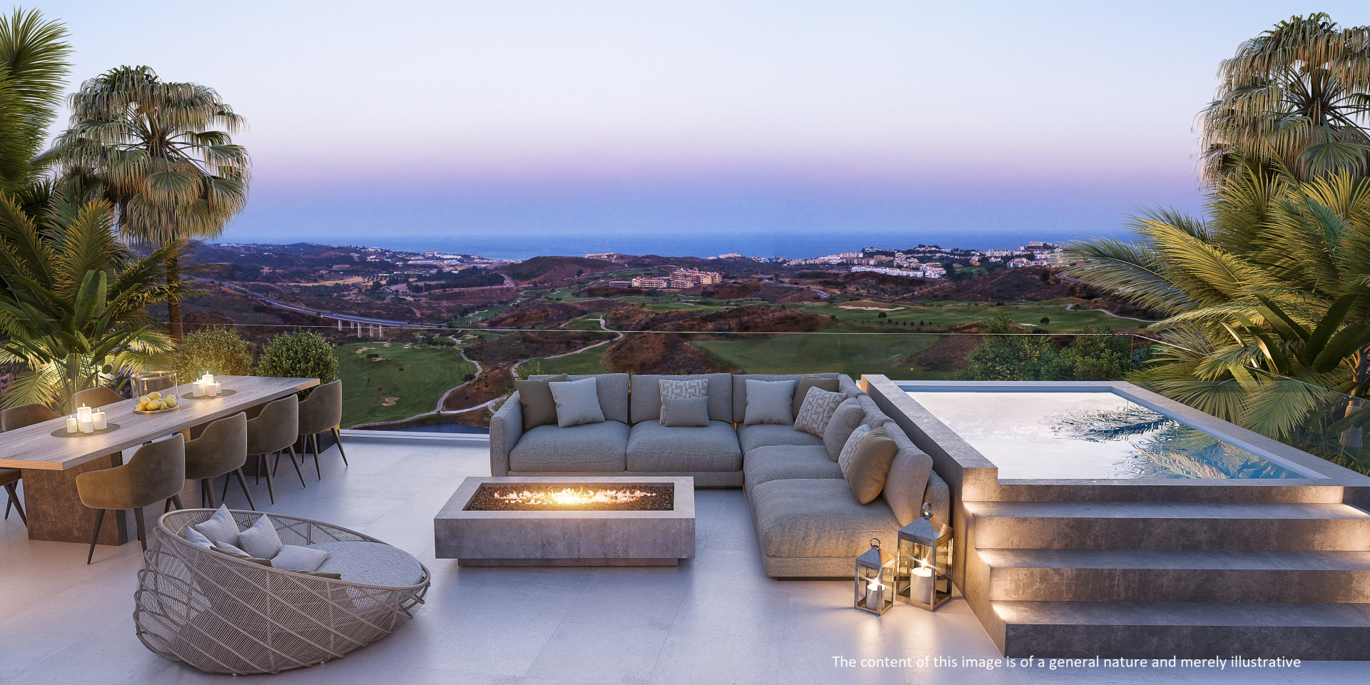 Piso de 2 Dormitorios en venta en Mijas