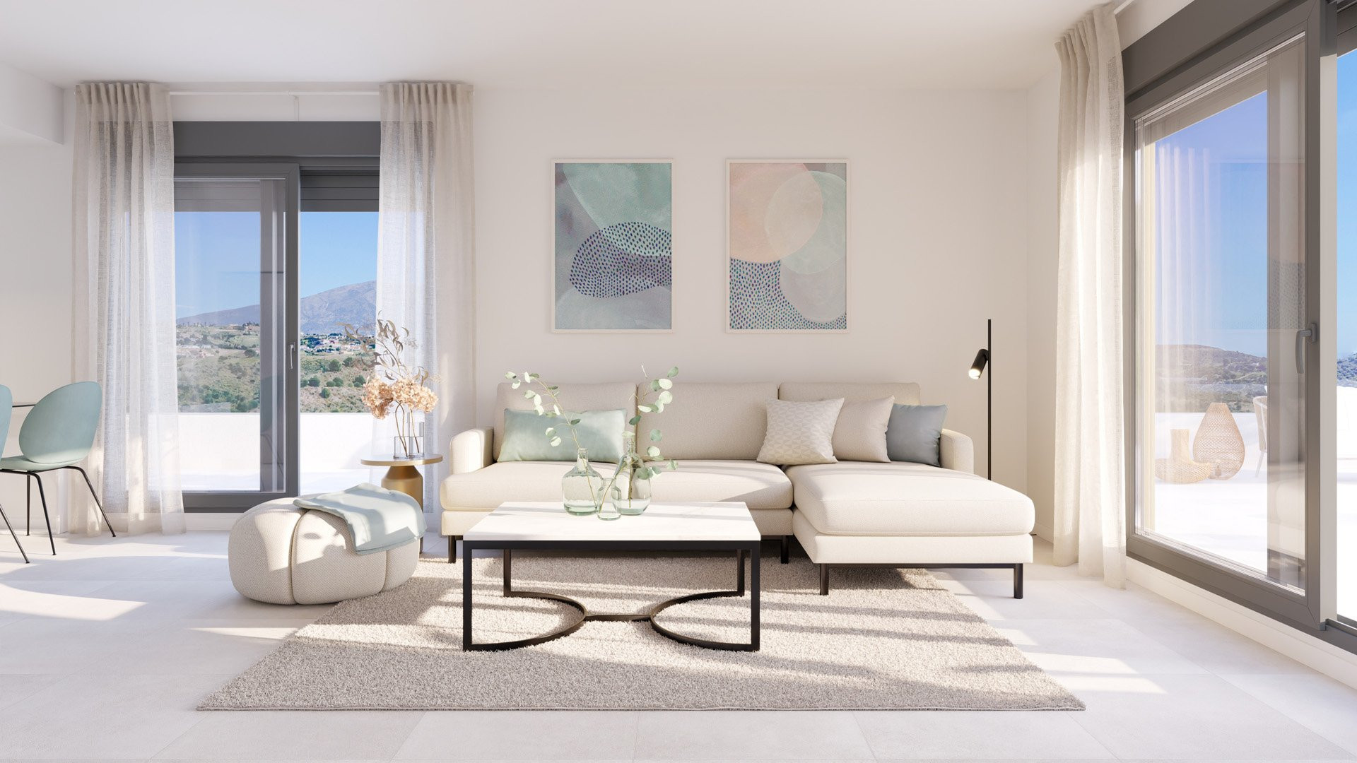 3 Bed, 2 Bath - Apartment for Sale in La Cala de Mijas