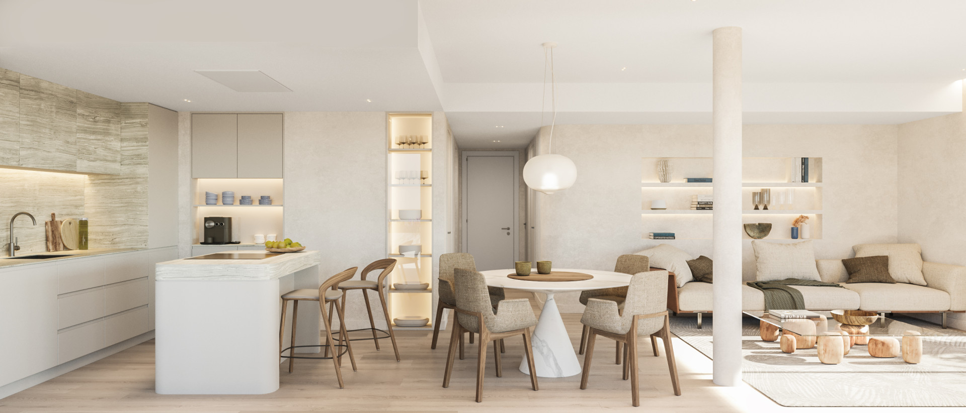 1 спалня, 1 баня - Апартамент за продажба в Estepona Town