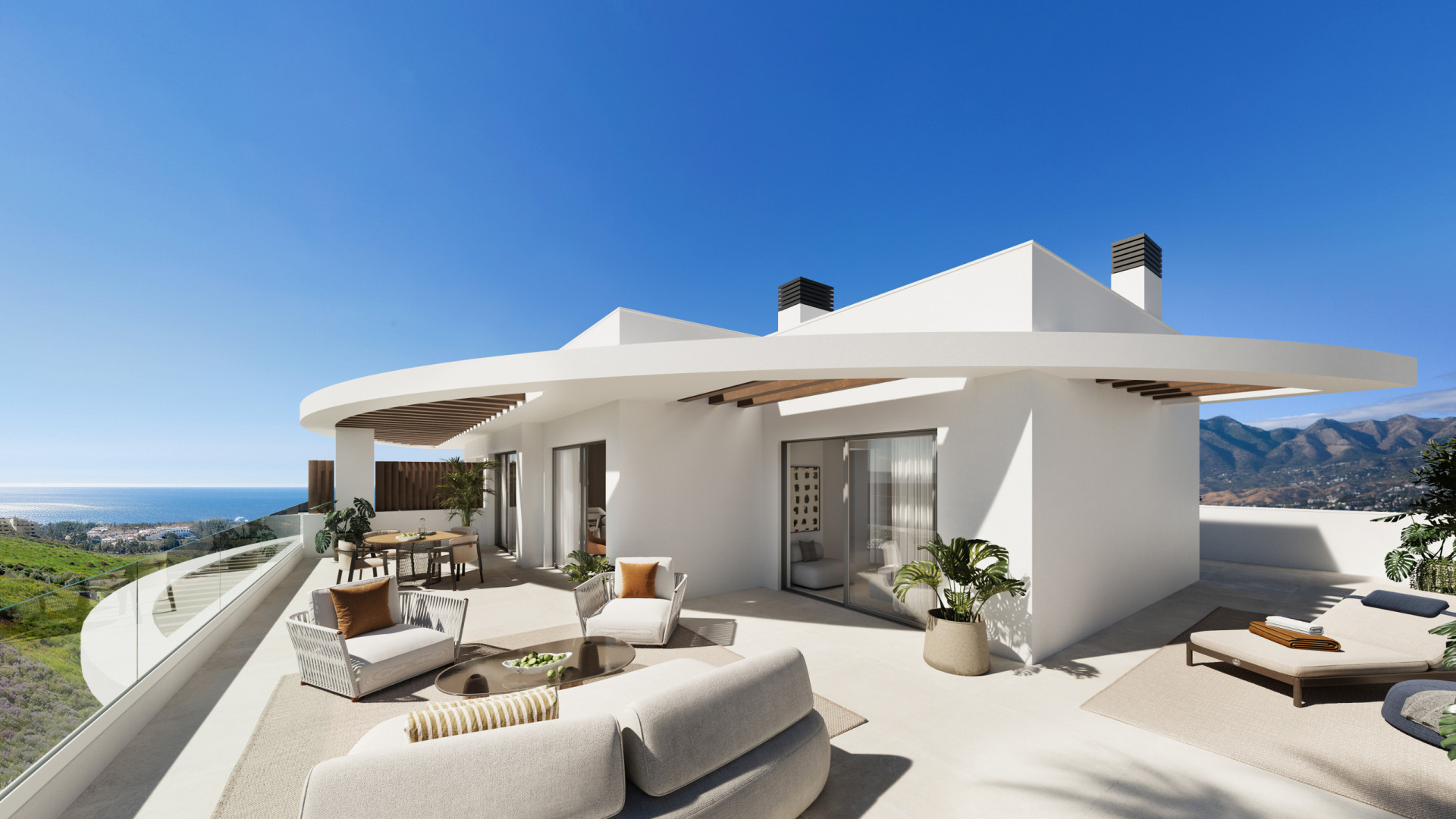Piso de 3 Dormitorios y 2 Baños en venta en Mijas