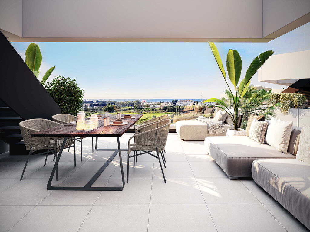 Ático de 3 Dormitorios y 3 Baños en venta en Estepona