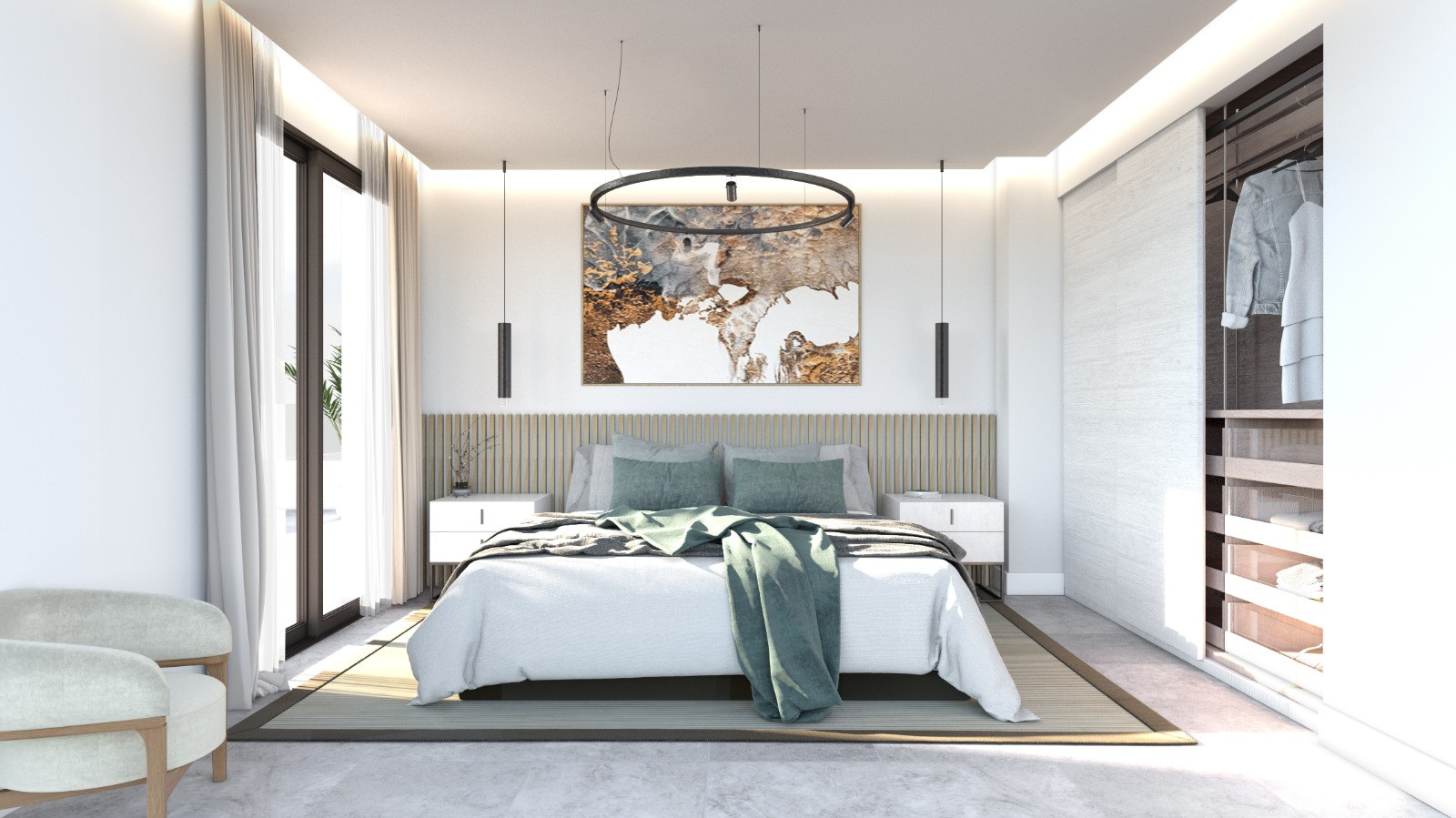 1 спалня, 1 баня - Пентхаус за продажба в Calahonda, Mijas