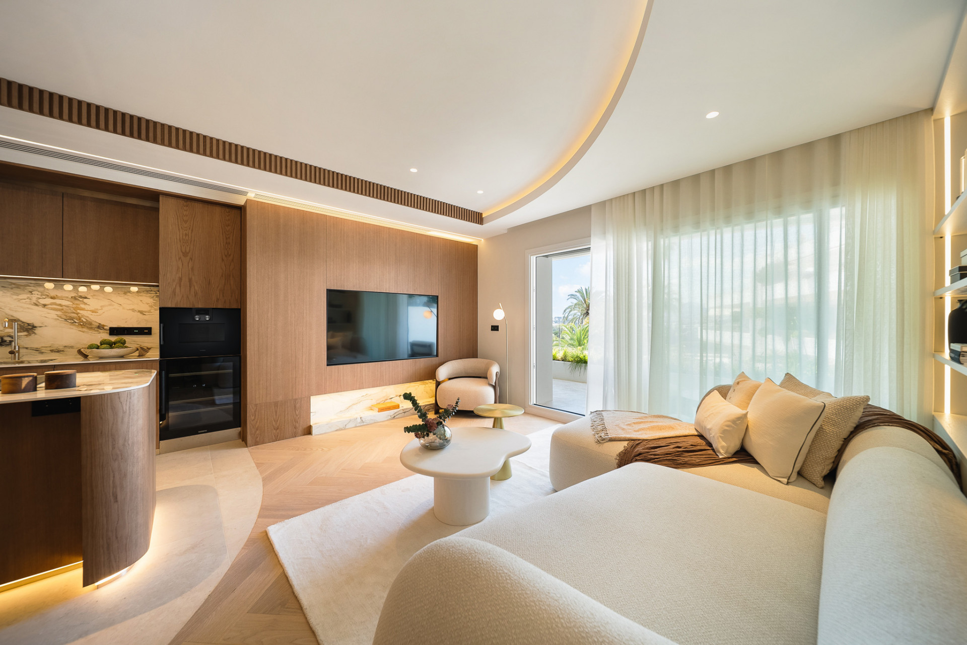 Piso de 3 Dormitorios en venta en Milla de Oro, Marbella