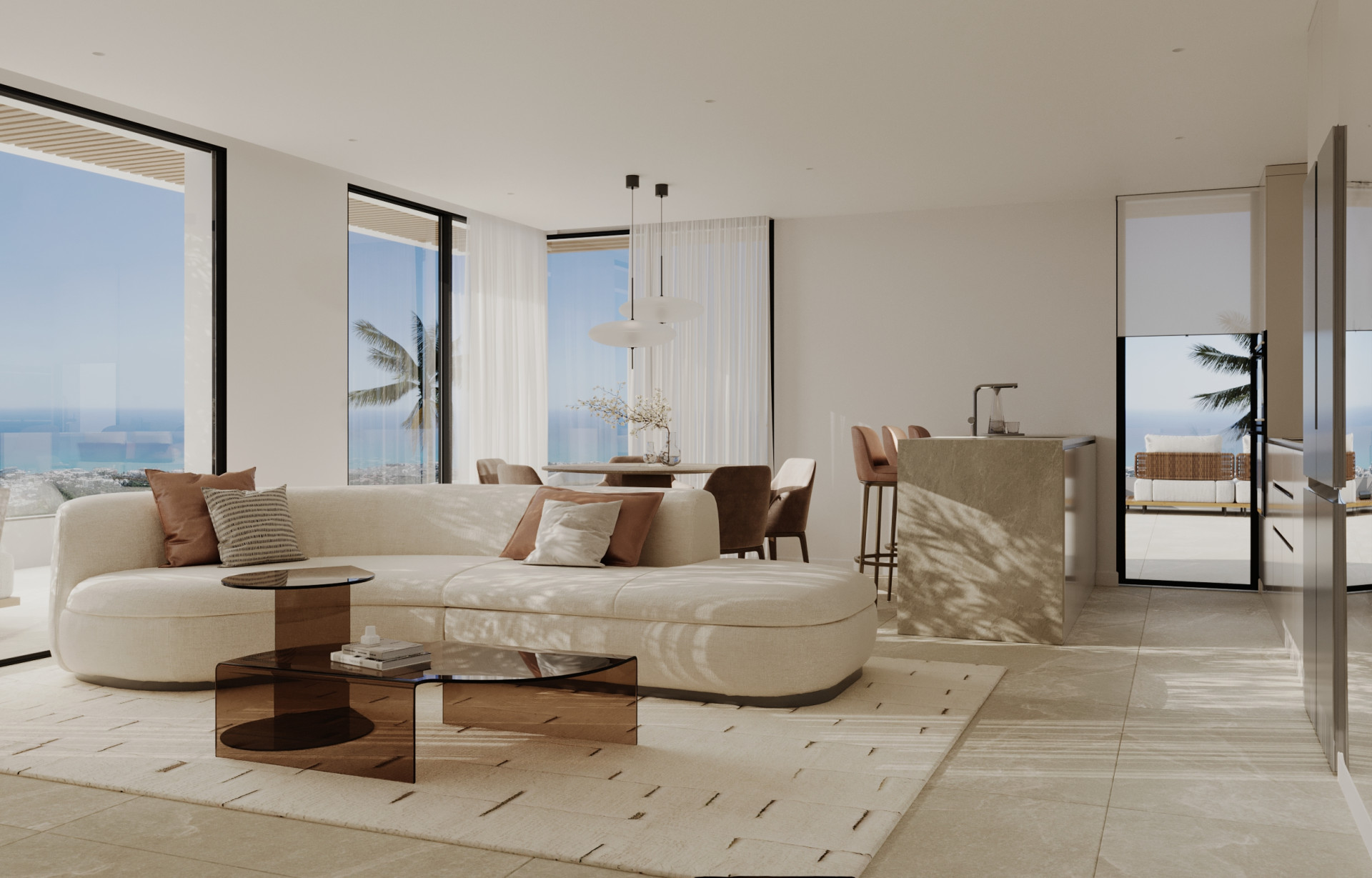 Ático de 3 Dormitorios y 2 Baños en venta en Mijas
