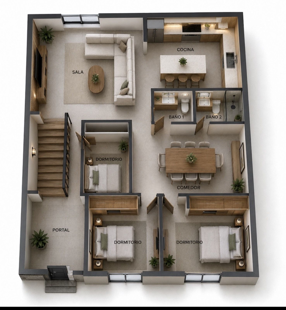 Casa Adosada de 10 Dormitorios y 5 Baños en venta en Málaga Centro