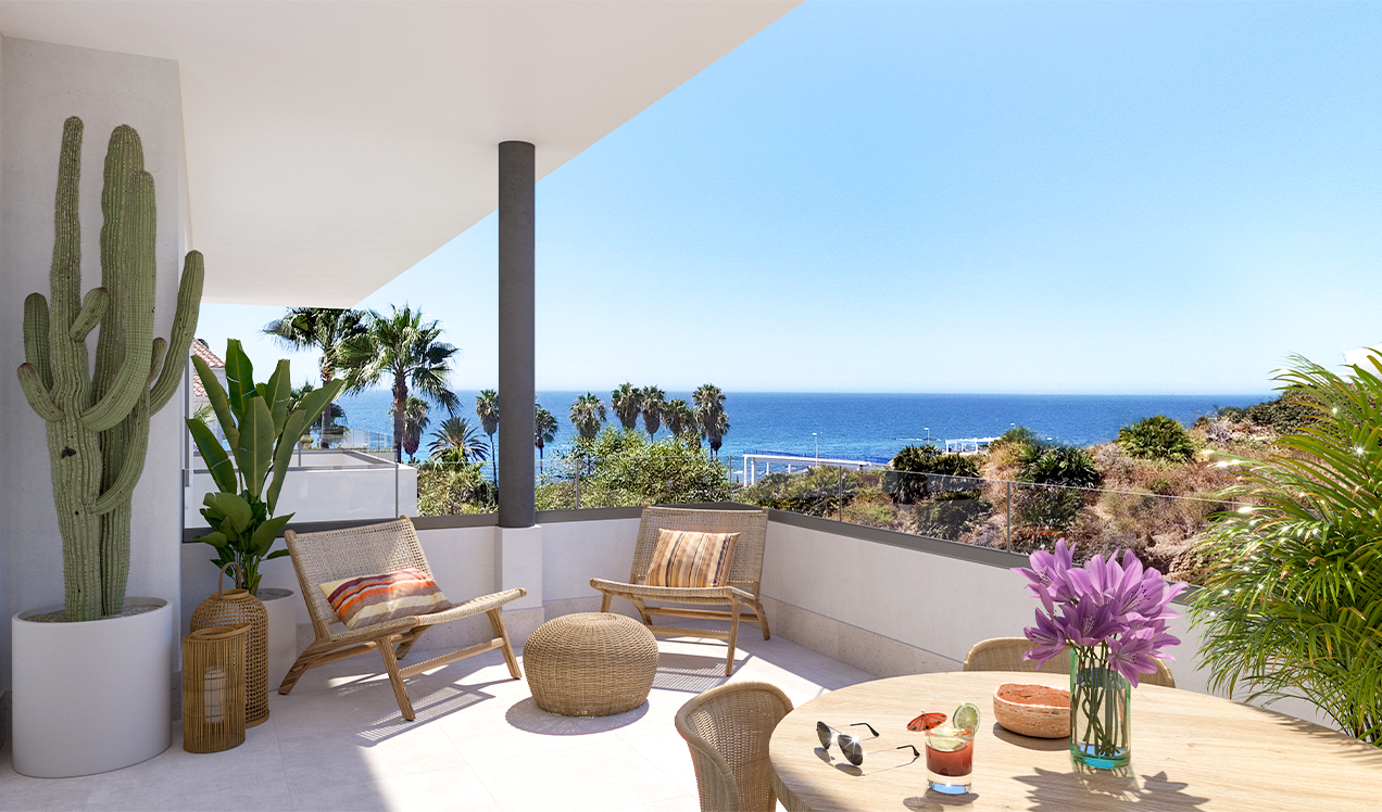 Piso de 2 Dormitorios y 2 Baños en venta en Las Lagunas de Mijas