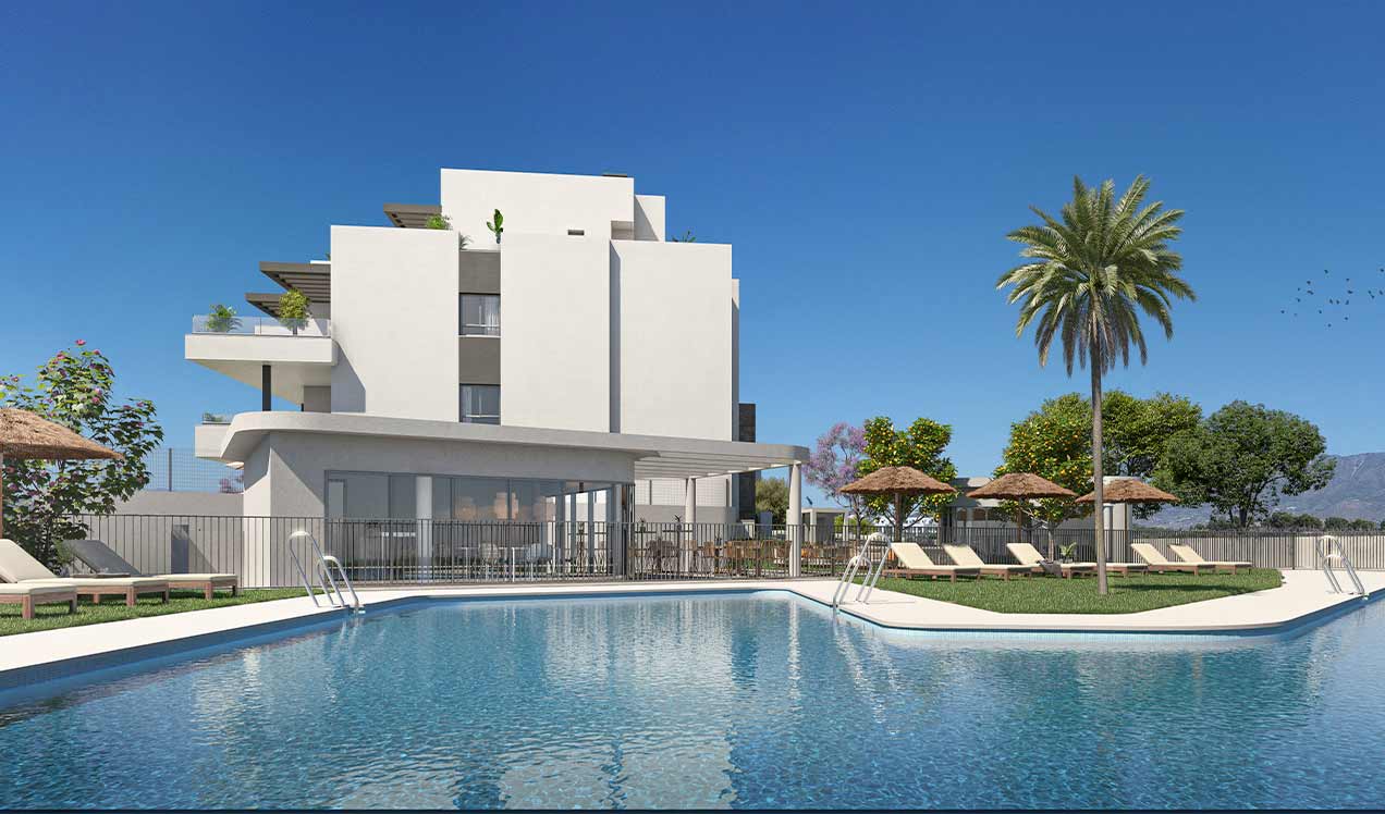 Piso de 2 Dormitorios y 2 Baños en venta en Las Lagunas de Mijas