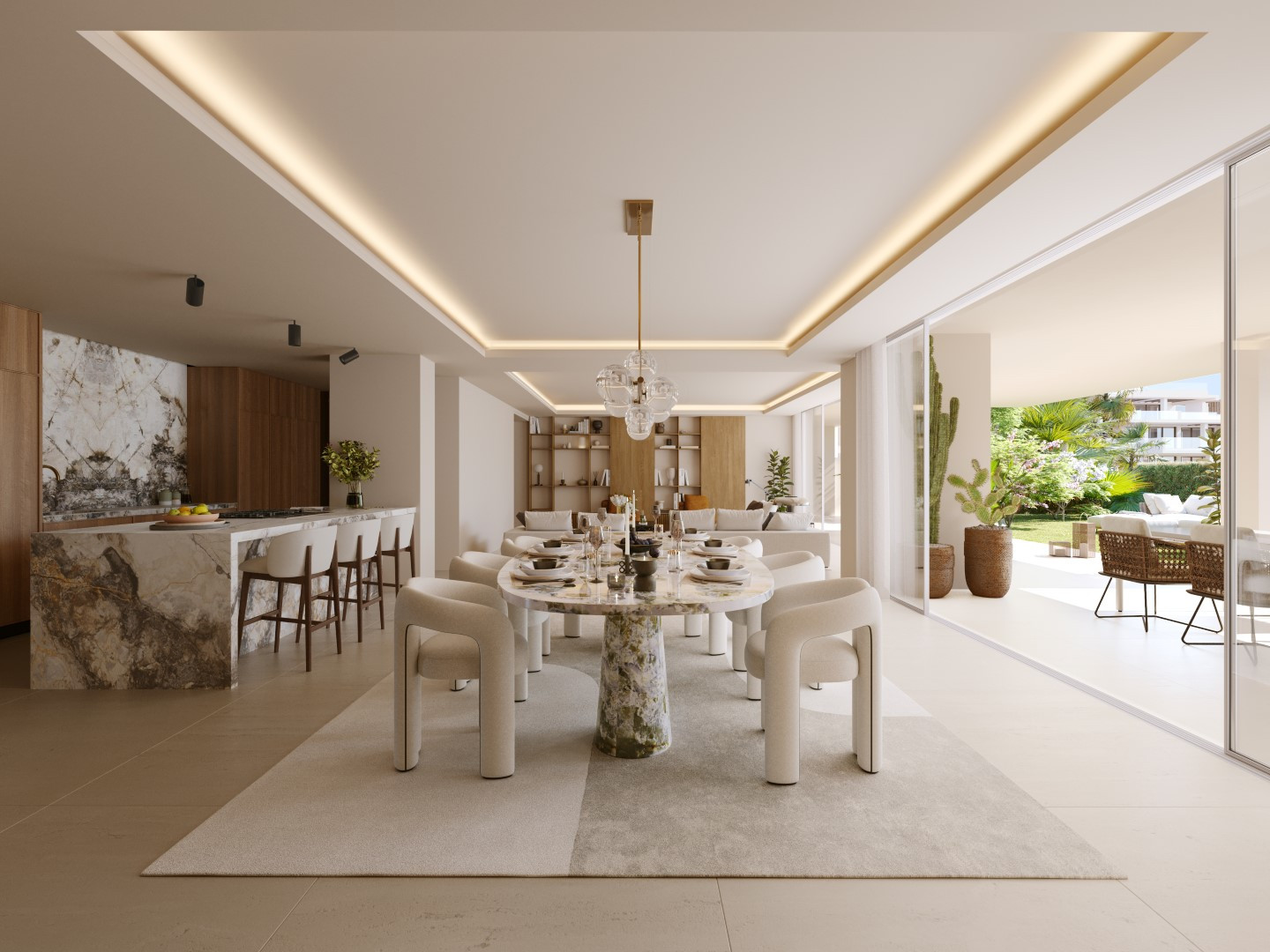 4 Bed, 4 Bath - Penthouse for Sale in Marbella Golden Mile