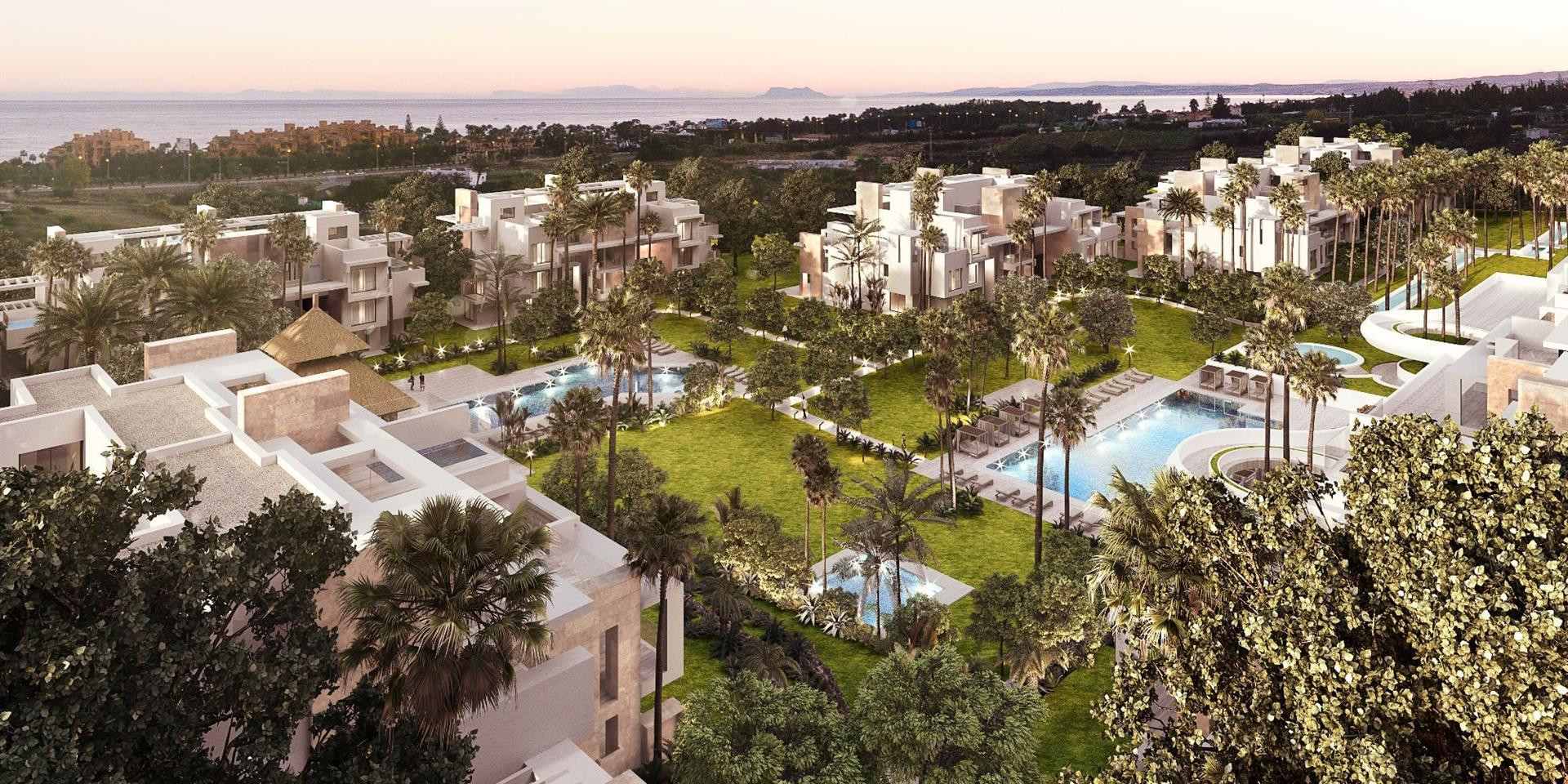 Piso de 2 Dormitorios en venta en Estepona
