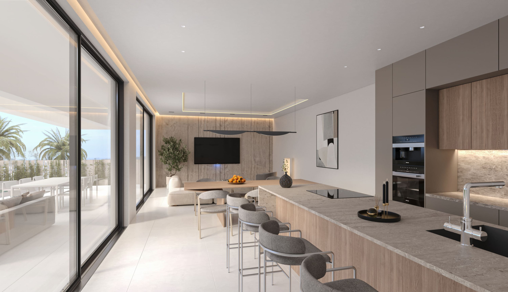 Casa de 4 Dormitorios y 4 Baños en venta en Calahonda, Mijas
