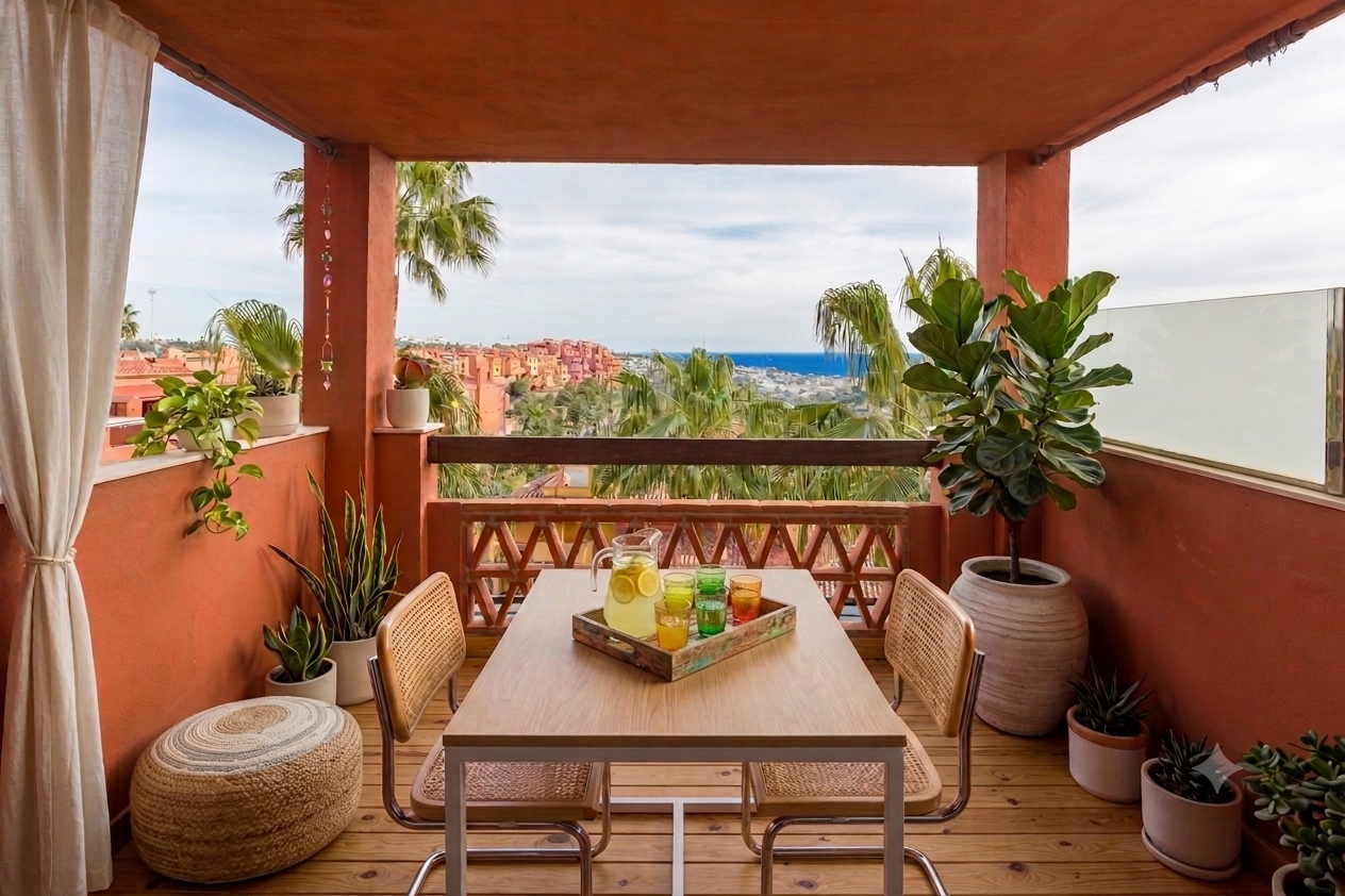 Piso de 2 Dormitorios y 2 Baños en venta en Las Chapas, Marbella