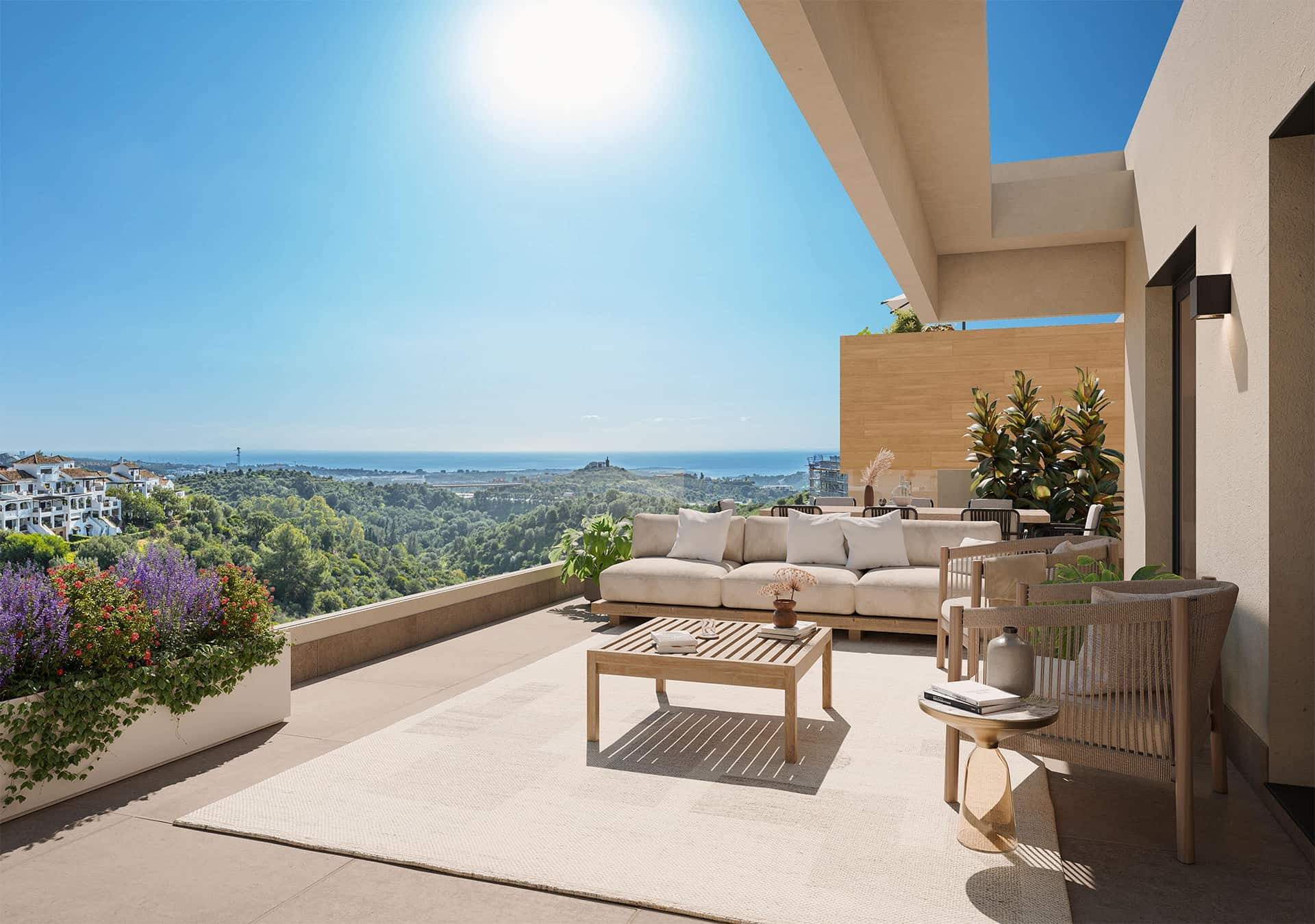Piso de 3 Dormitorios en venta en Los Monteros, Marbella