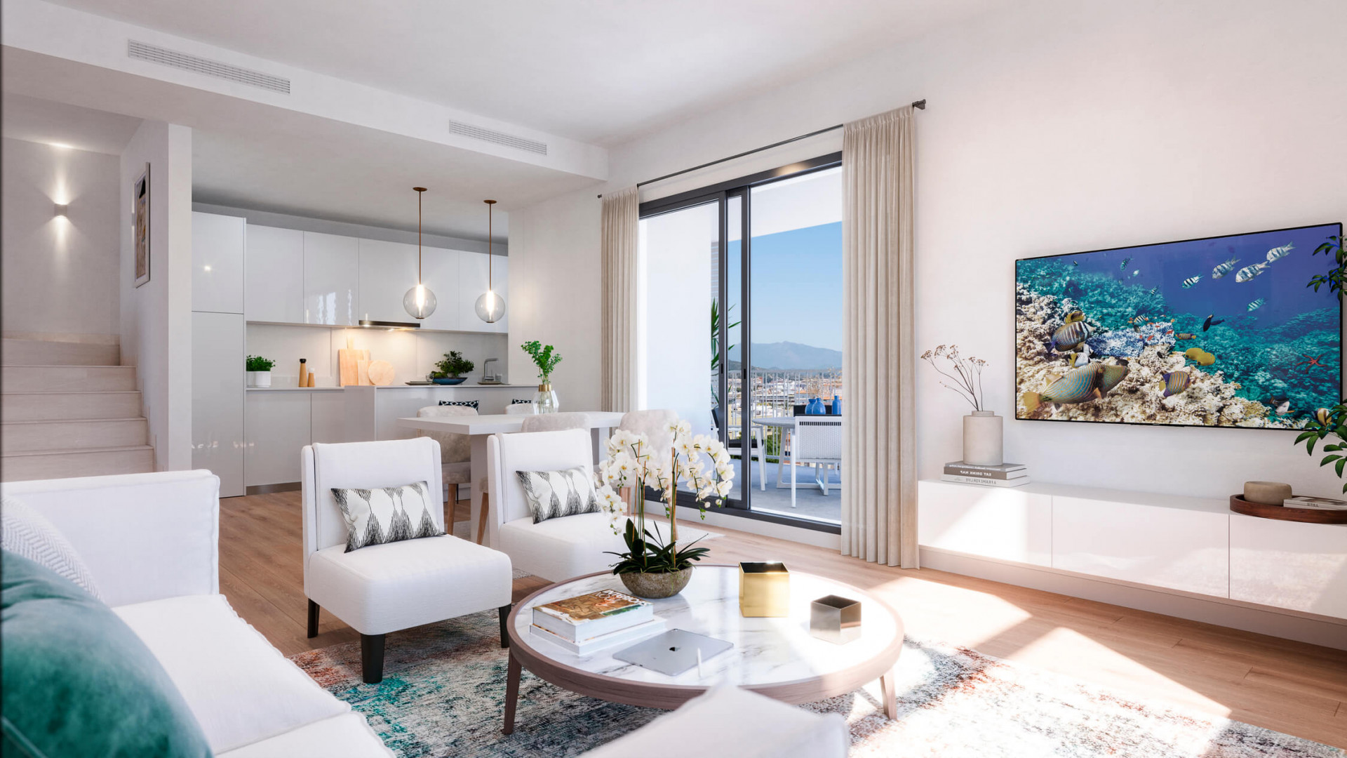 Piso de 3 Dormitorios y 2 Baños en venta en Estepona
